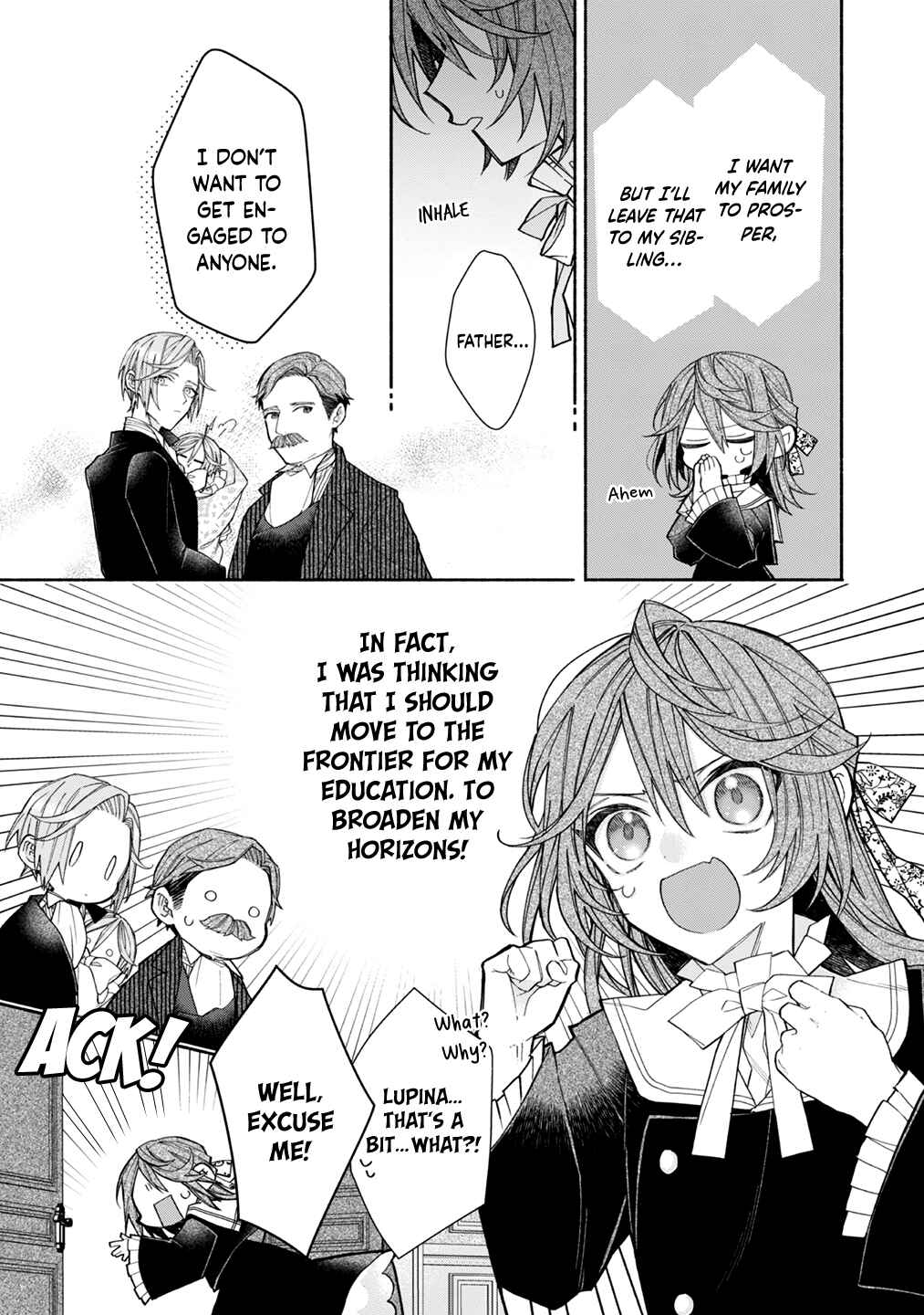 Page 12 Chapter 6 Moto Akuyaku Reijo Makimodotta node Ouji-sama kara Tousou Shiyou to Omoimasu!