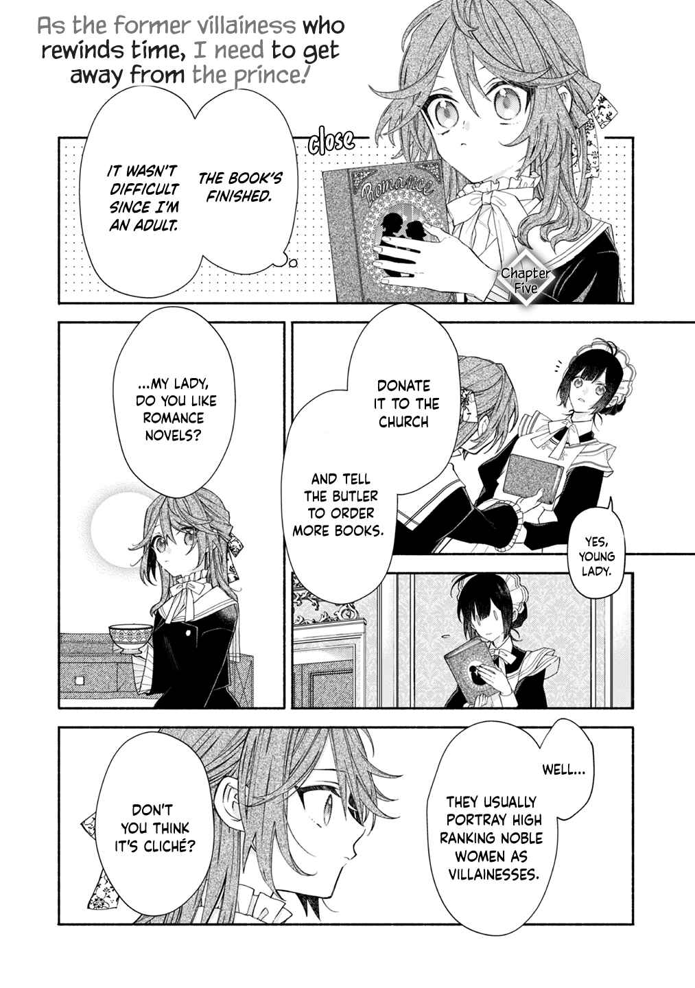 Page 3 Chapter 5 Moto Akuyaku Reijo Makimodotta node Ouji-sama kara Tousou Shiyou to Omoimasu!