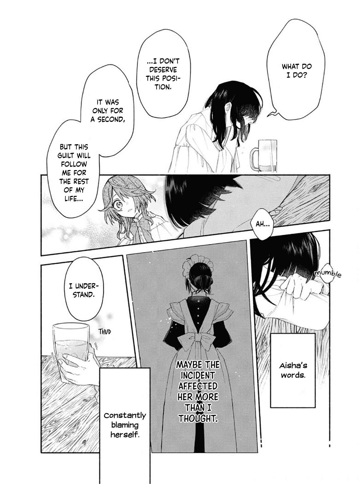 Page 14 Chapter 4 Moto Akuyaku Reijo Makimodotta node Ouji-sama kara Tousou Shiyou to Omoimasu!