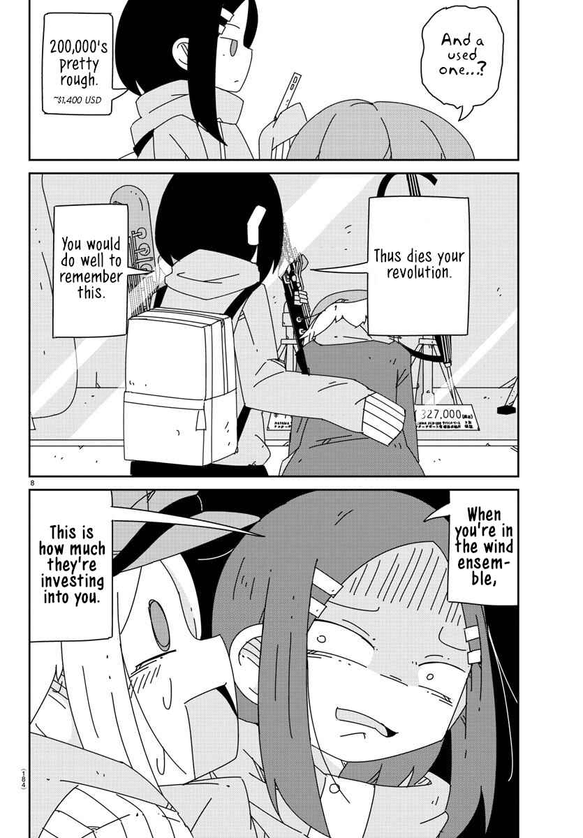 Page 8 Chapter 5 Hagino-san Wants to Quit the Wind Ensemble