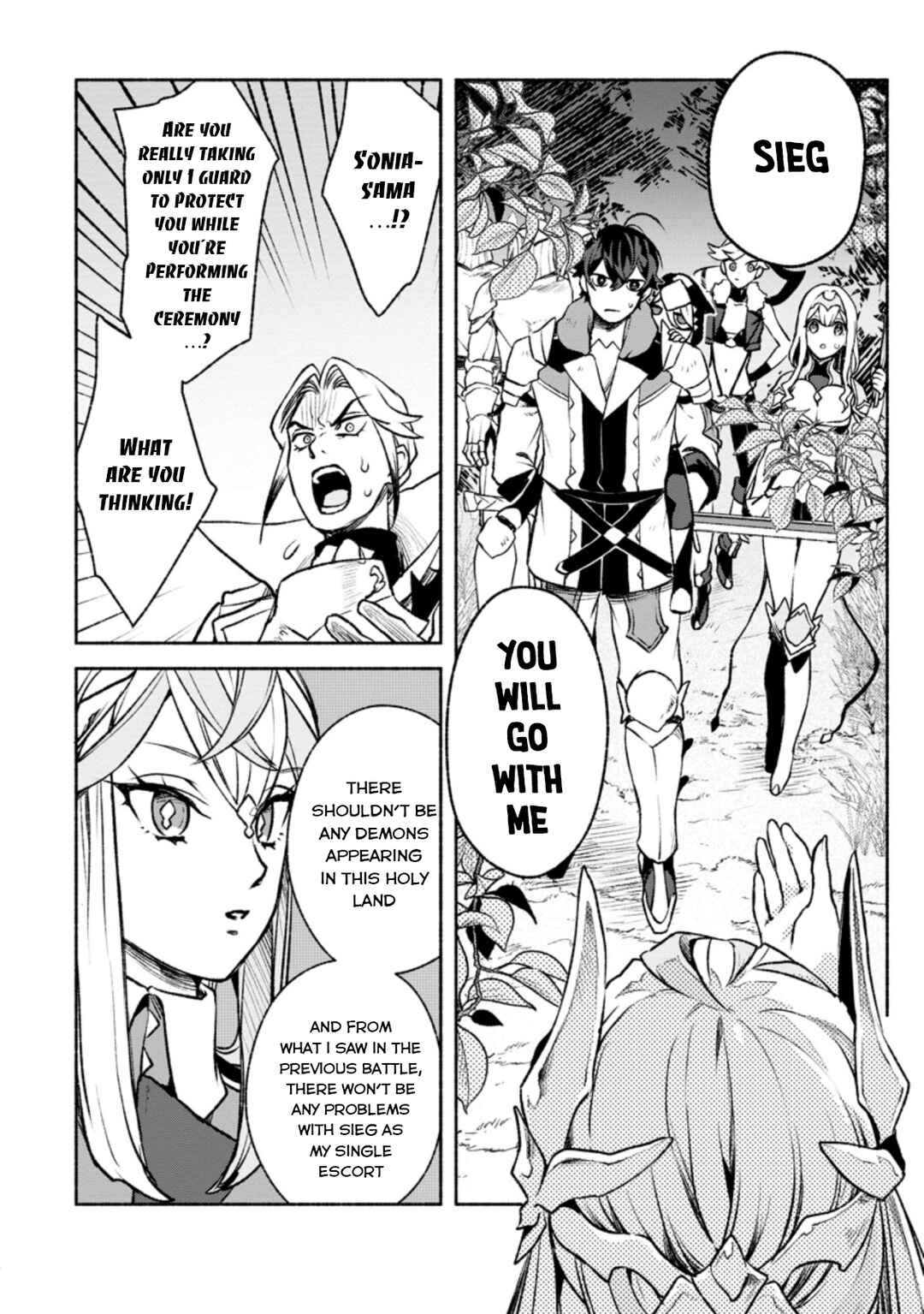 Page 19 Chapter 16 Sono Monban, Saikyou Nitsuki ~Tsuihou Sareta Bougyo Ryoku 9999 no Senshi, Outo no Monban Toshite Musou Suru~