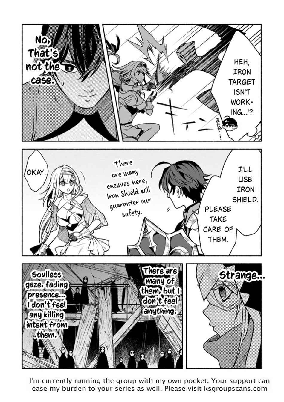 Page 12 Chapter 37.1 Sono Monban, Saikyou Nitsuki ~Tsuihou Sareta Bougyo Ryoku 9999 no Senshi, Outo no Monban Toshite Musou Suru~