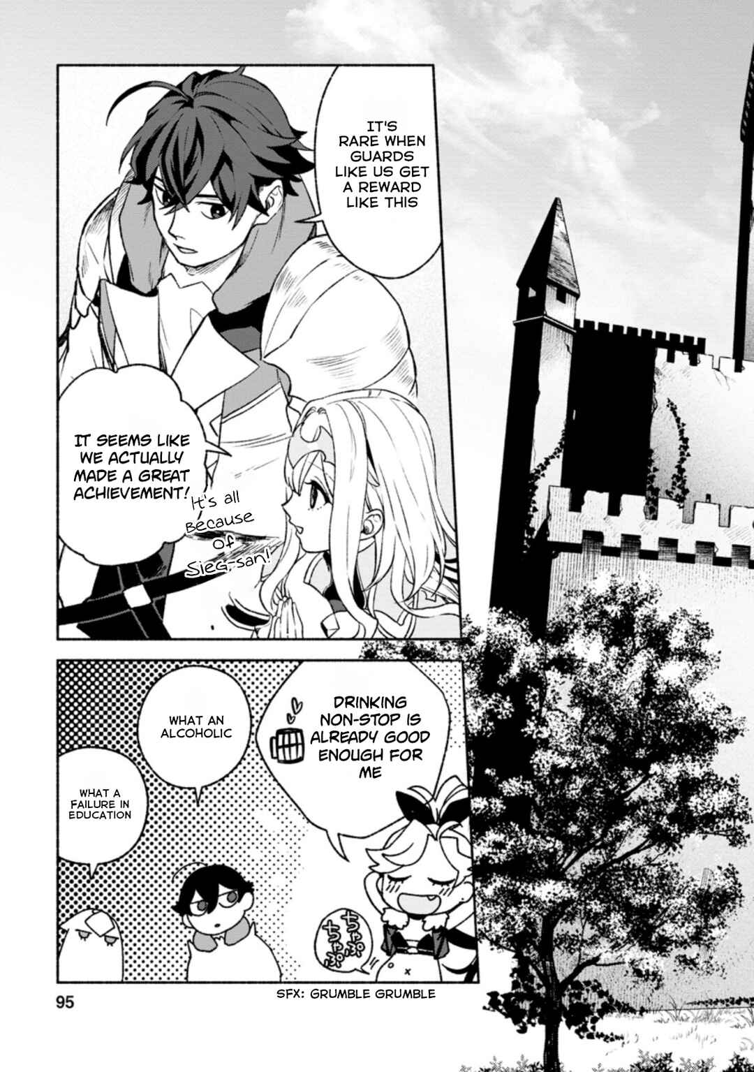 Page 4 Chapter 14.1 Sono Monban, Saikyou Nitsuki ~Tsuihou Sareta Bougyo Ryoku 9999 no Senshi, Outo no Monban Toshite Musou Suru~