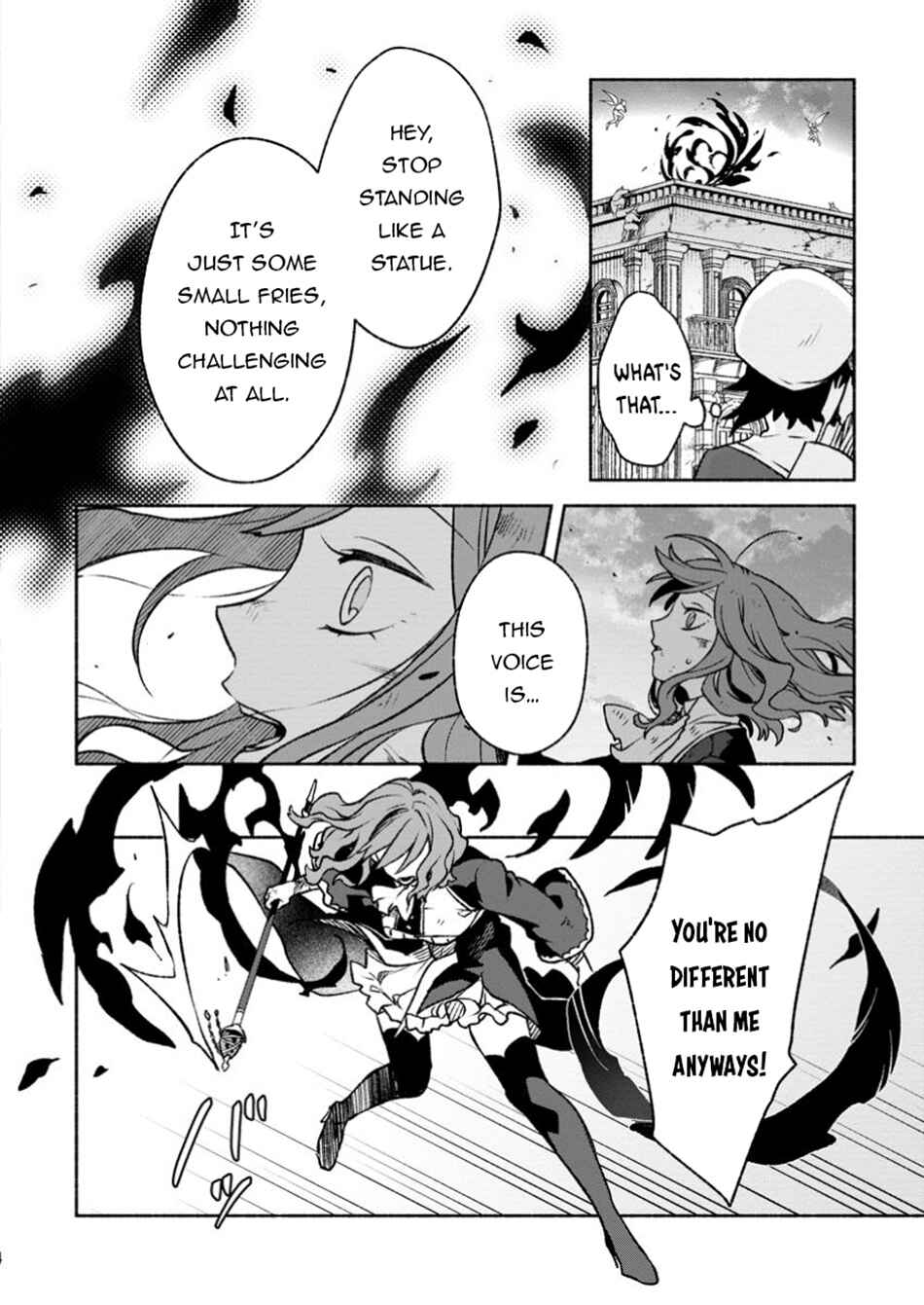Page 2 Chapter 33.2 Sono Monban, Saikyou Nitsuki ~Tsuihou Sareta Bougyo Ryoku 9999 no Senshi, Outo no Monban Toshite Musou Suru~