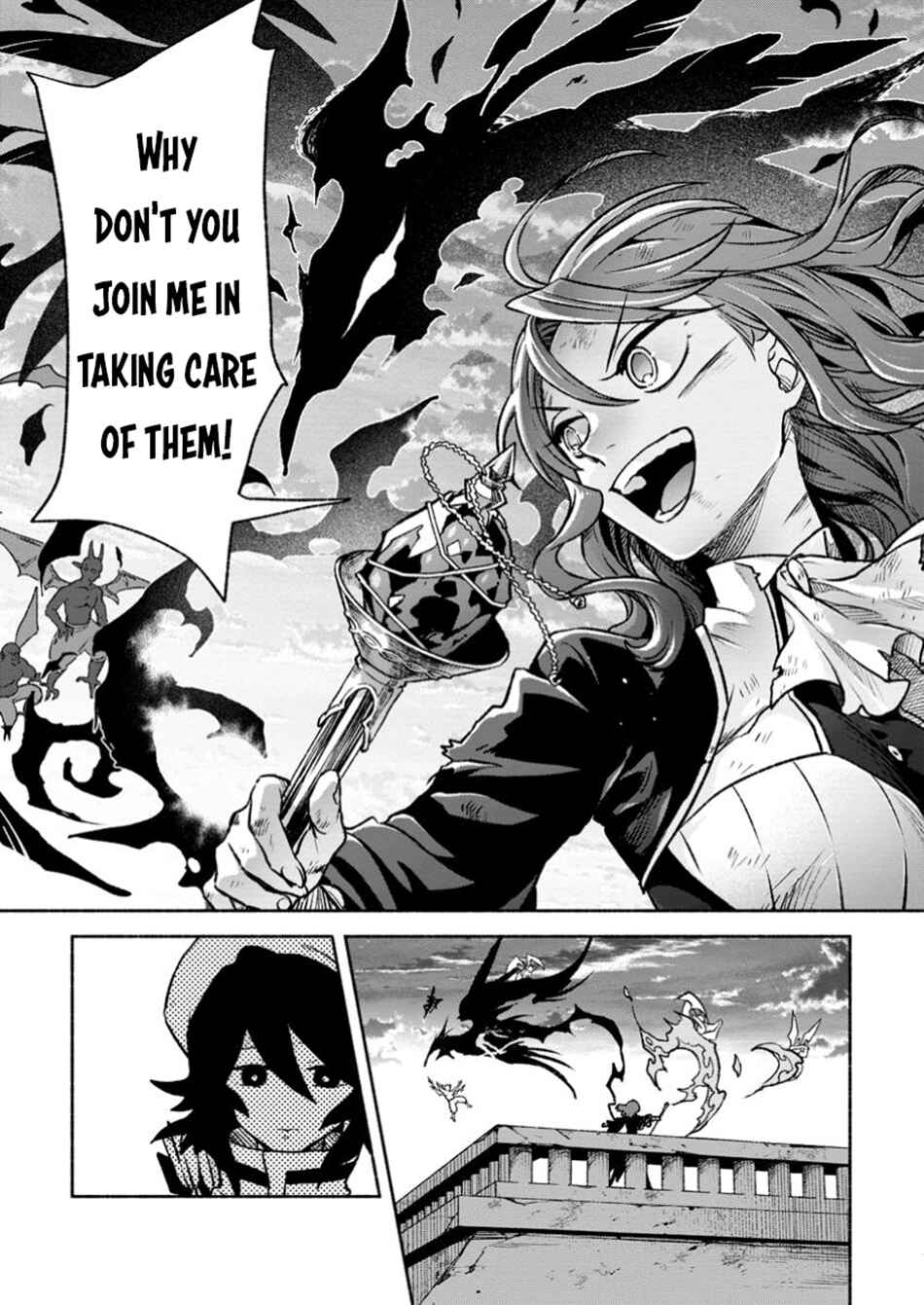 Page 3 Chapter 33.2 Sono Monban, Saikyou Nitsuki ~Tsuihou Sareta Bougyo Ryoku 9999 no Senshi, Outo no Monban Toshite Musou Suru~