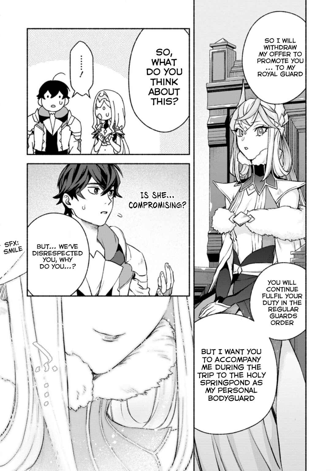 Page 5 Chapter 14.3 Sono Monban, Saikyou Nitsuki ~Tsuihou Sareta Bougyo Ryoku 9999 no Senshi, Outo no Monban Toshite Musou Suru~