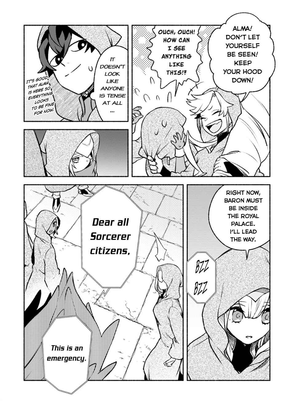 Page 10 Chapter 28.2 Sono Monban, Saikyou Nitsuki ~Tsuihou Sareta Bougyo Ryoku 9999 no Senshi, Outo no Monban Toshite Musou Suru~