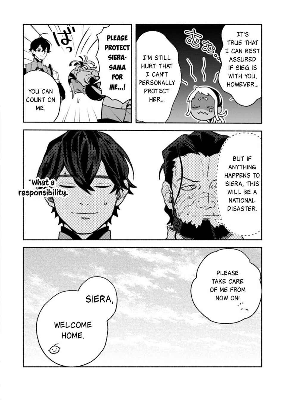 Page 15 Chapter 35 Sono Monban, Saikyou Nitsuki ~Tsuihou Sareta Bougyo Ryoku 9999 no Senshi, Outo no Monban Toshite Musou Suru~
