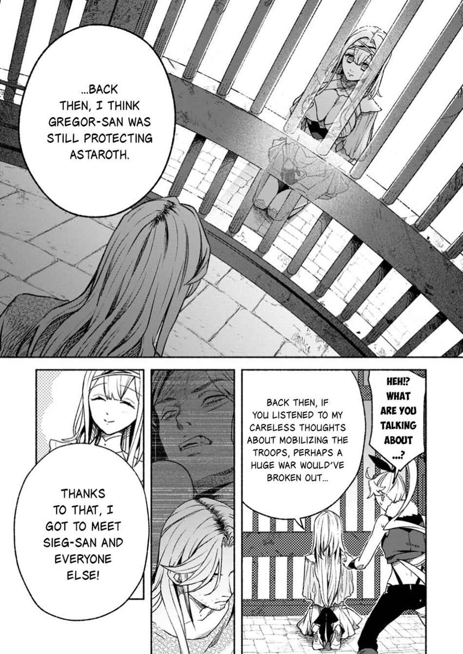 Page 22 Chapter 35 Sono Monban, Saikyou Nitsuki ~Tsuihou Sareta Bougyo Ryoku 9999 no Senshi, Outo no Monban Toshite Musou Suru~