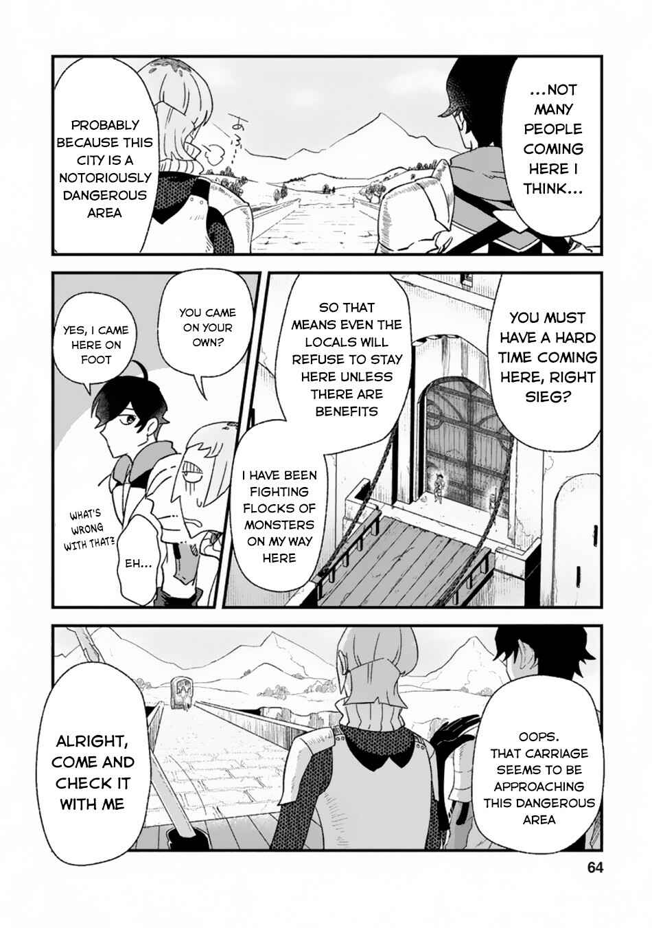 Page 3 Chapter 3.1 Sono Monban, Saikyou Nitsuki ~Tsuihou Sareta Bougyo Ryoku 9999 no Senshi, Outo no Monban Toshite Musou Suru~