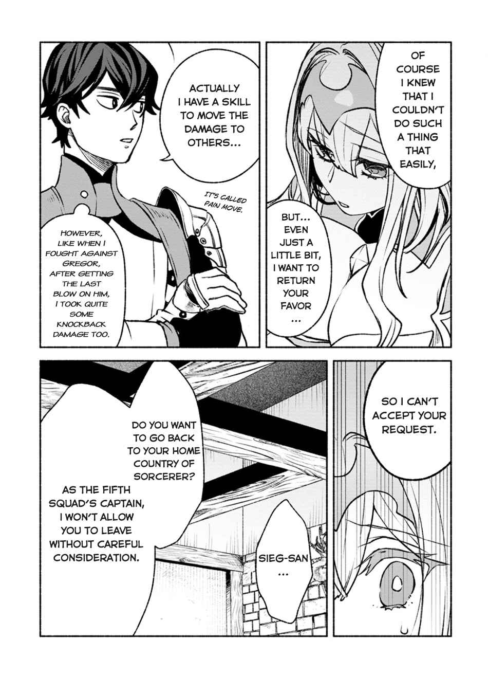Page 13 Chapter 28.1 Sono Monban, Saikyou Nitsuki ~Tsuihou Sareta Bougyo Ryoku 9999 no Senshi, Outo no Monban Toshite Musou Suru~