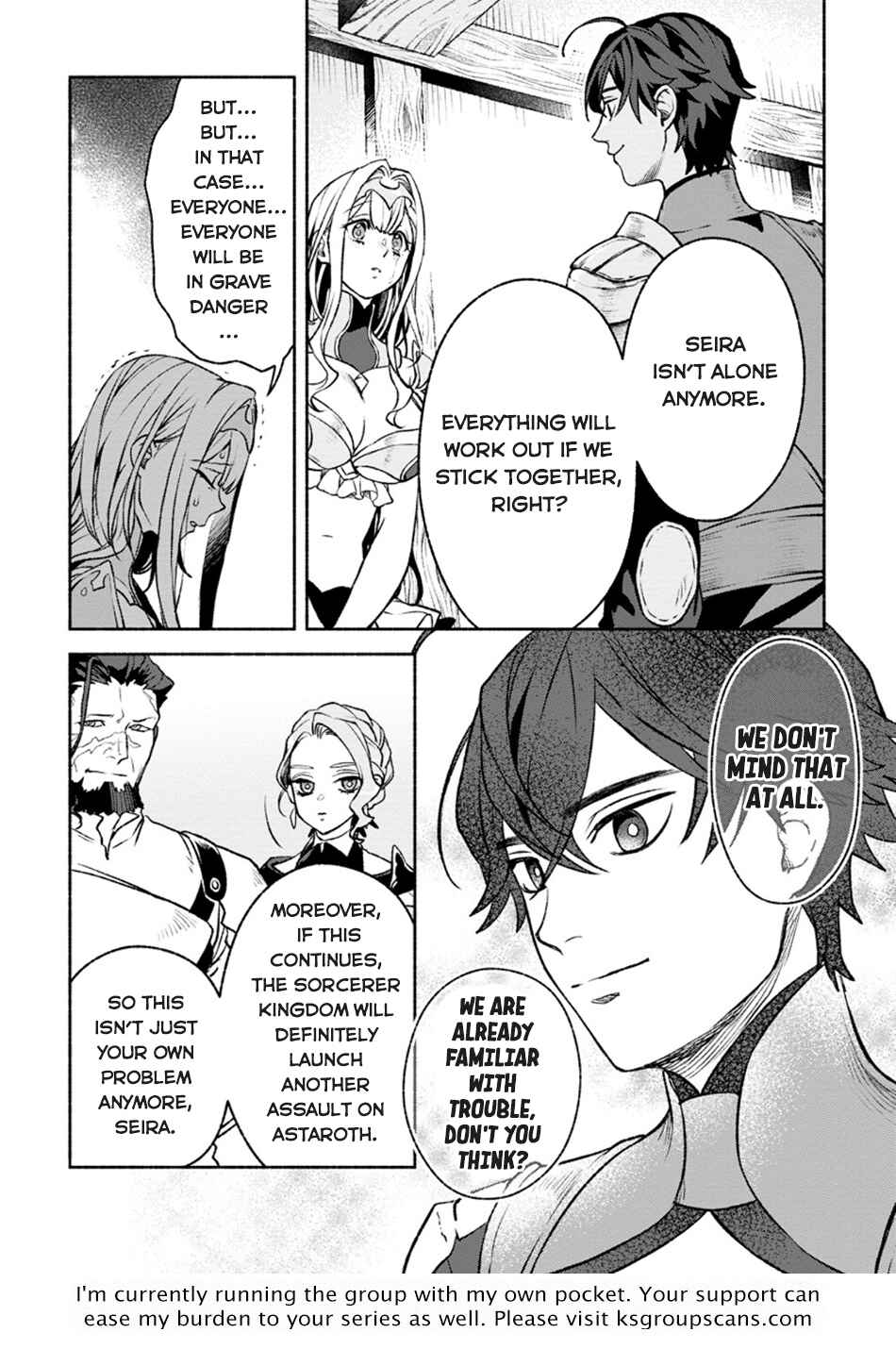 Page 16 Chapter 28.1 Sono Monban, Saikyou Nitsuki ~Tsuihou Sareta Bougyo Ryoku 9999 no Senshi, Outo no Monban Toshite Musou Suru~