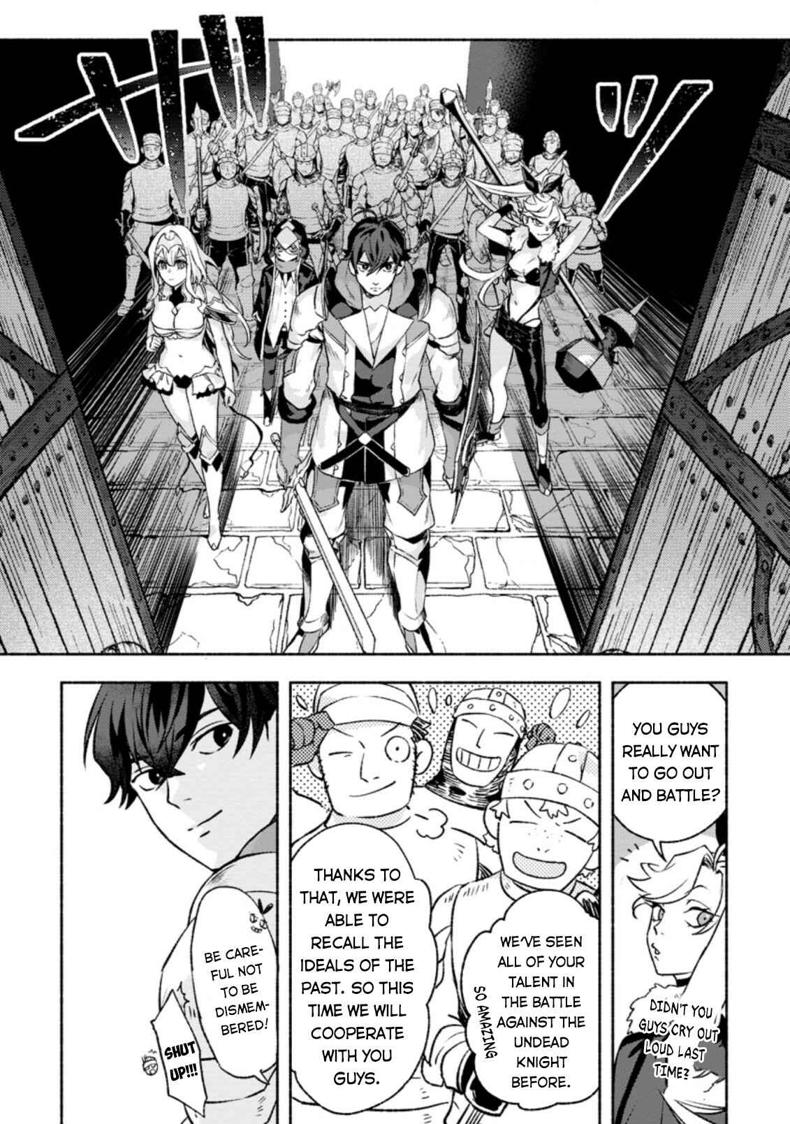 Page 28 Chapter 11 Sono Monban, Saikyou Nitsuki ~Tsuihou Sareta Bougyo Ryoku 9999 no Senshi, Outo no Monban Toshite Musou Suru~