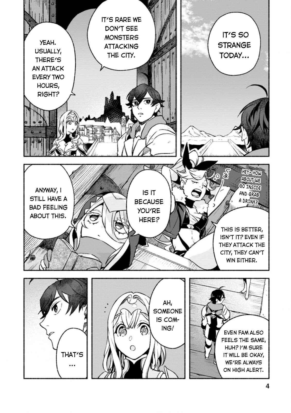 Page 3 Chapter 11 Sono Monban, Saikyou Nitsuki ~Tsuihou Sareta Bougyo Ryoku 9999 no Senshi, Outo no Monban Toshite Musou Suru~