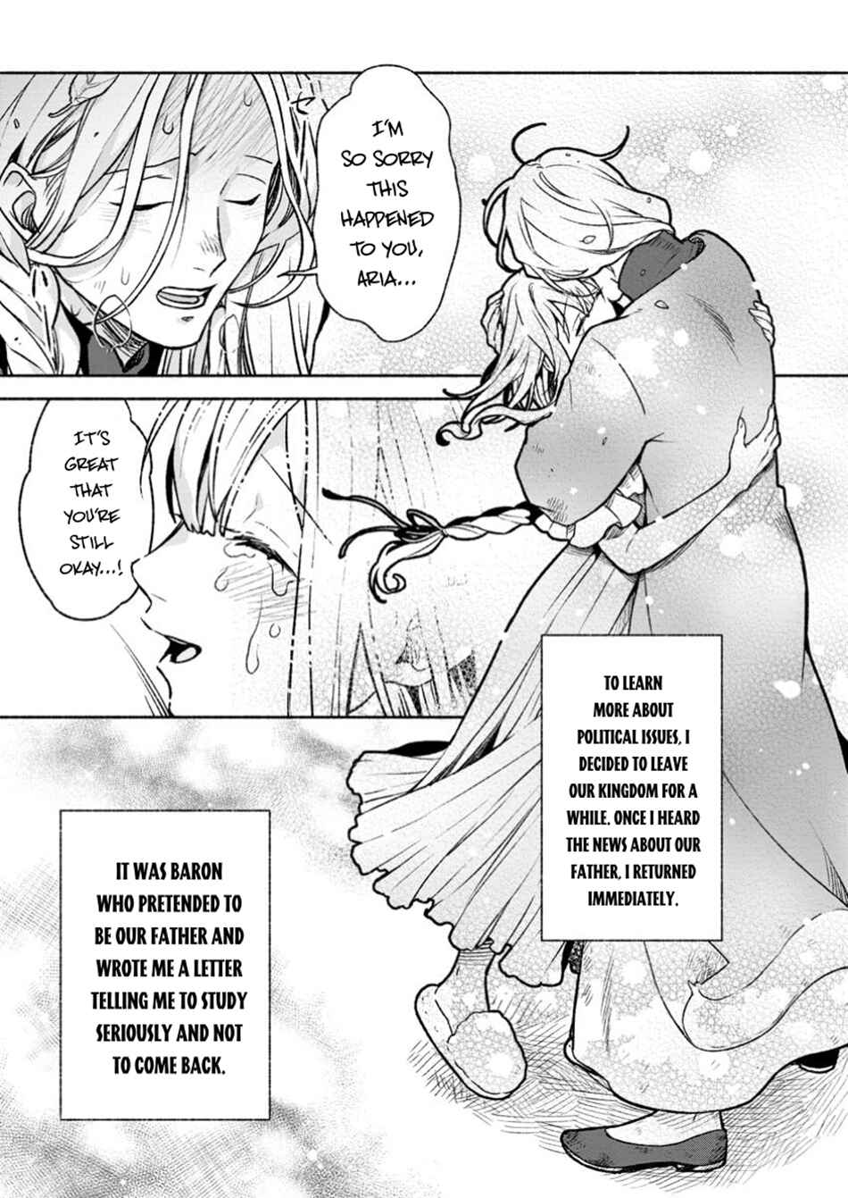 Page 9 Chapter 34.3 Sono Monban, Saikyou Nitsuki ~Tsuihou Sareta Bougyo Ryoku 9999 no Senshi, Outo no Monban Toshite Musou Suru~