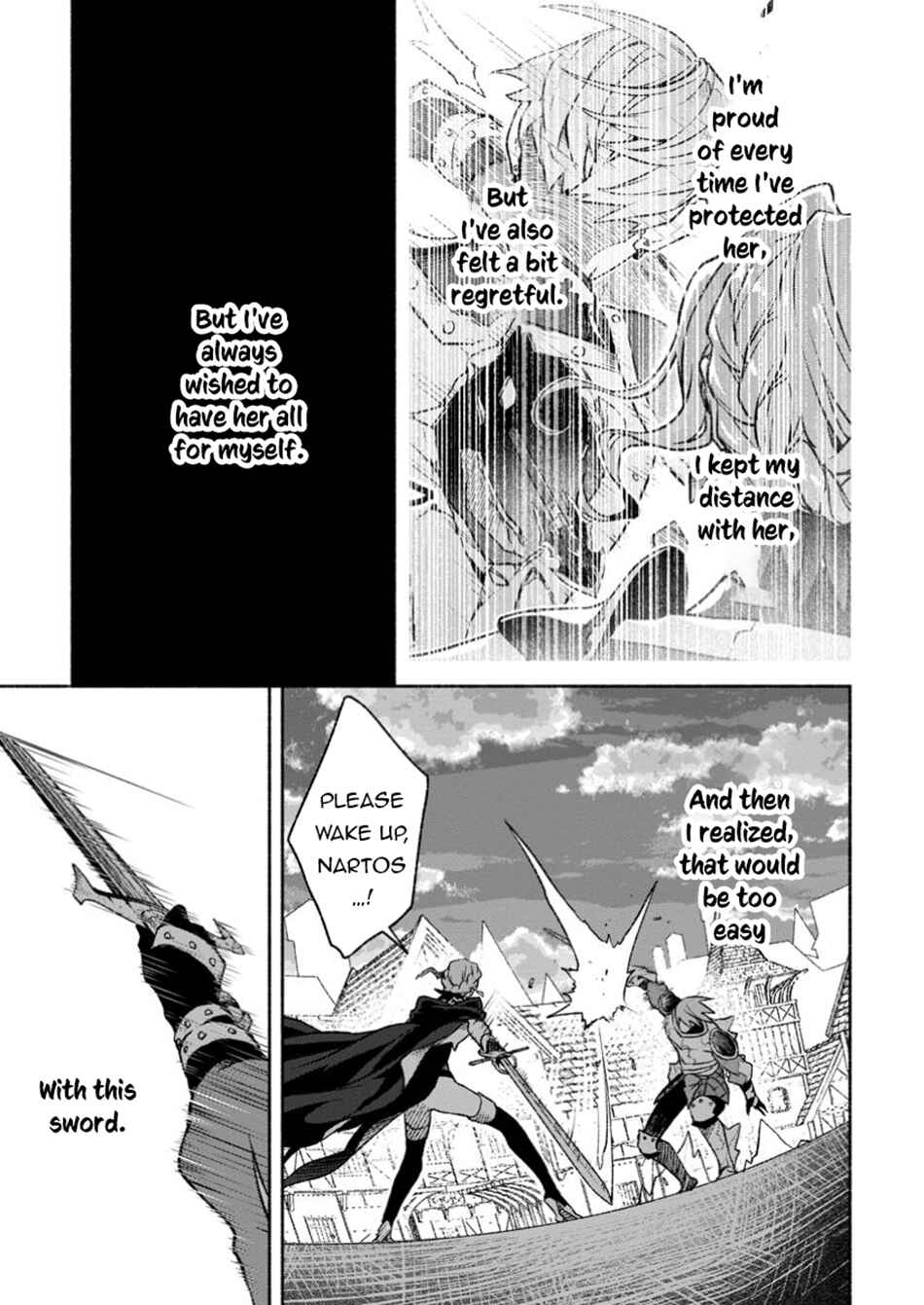 Page 4 Chapter 33.1 Sono Monban, Saikyou Nitsuki ~Tsuihou Sareta Bougyo Ryoku 9999 no Senshi, Outo no Monban Toshite Musou Suru~