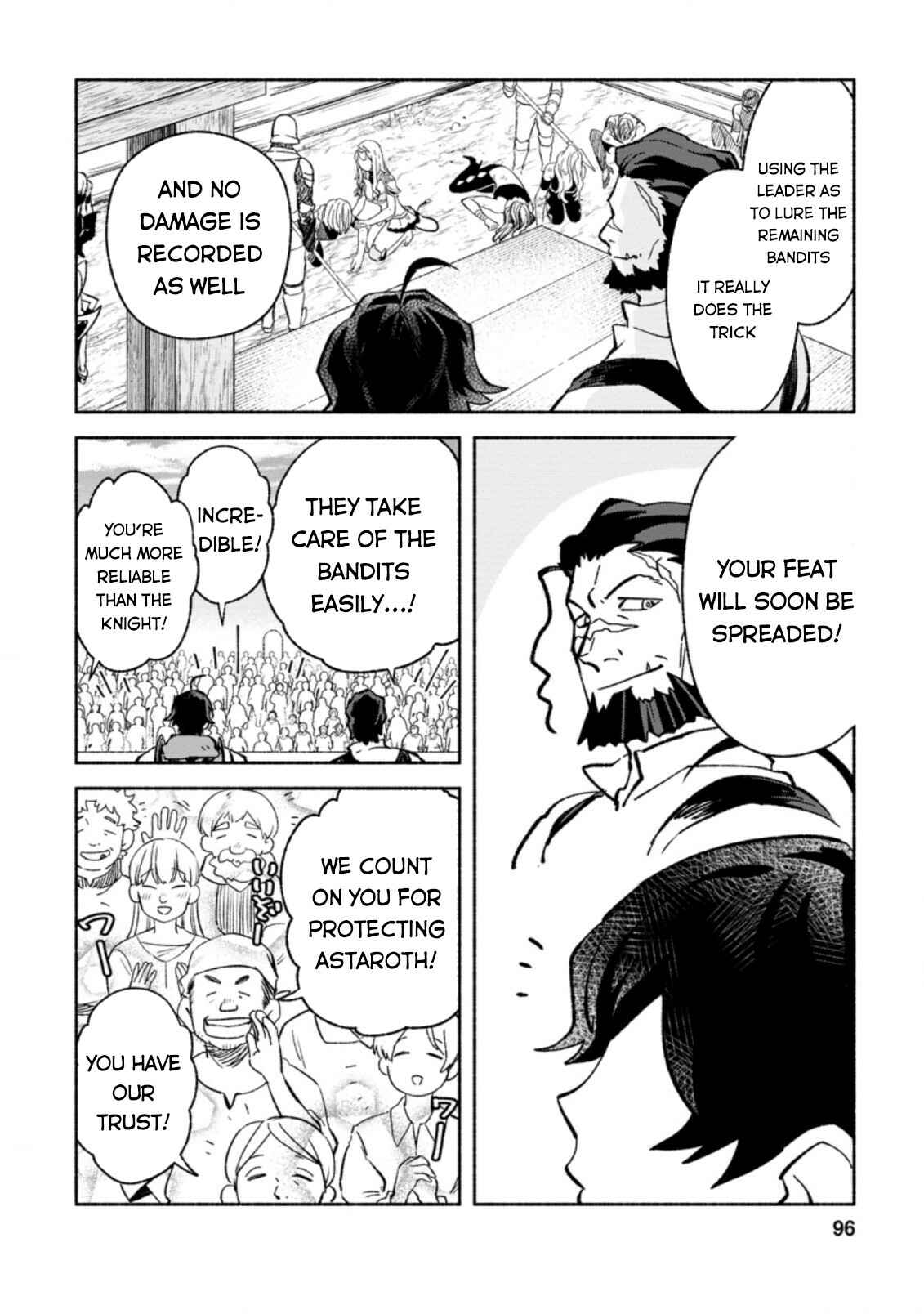 Page 35 Chapter 8 Sono Monban, Saikyou Nitsuki ~Tsuihou Sareta Bougyo Ryoku 9999 no Senshi, Outo no Monban Toshite Musou Suru~
