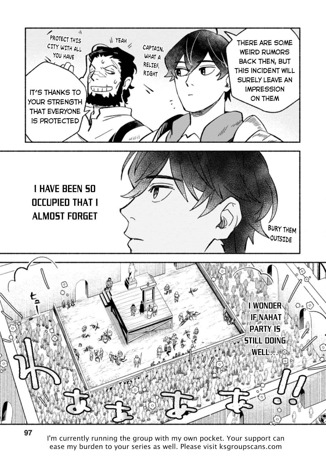 Page 36 Chapter 8 Sono Monban, Saikyou Nitsuki ~Tsuihou Sareta Bougyo Ryoku 9999 no Senshi, Outo no Monban Toshite Musou Suru~