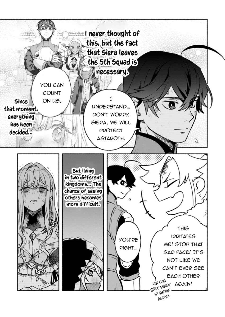 Page 12 Chapter 32.3 Sono Monban, Saikyou Nitsuki ~Tsuihou Sareta Bougyo Ryoku 9999 no Senshi, Outo no Monban Toshite Musou Suru~