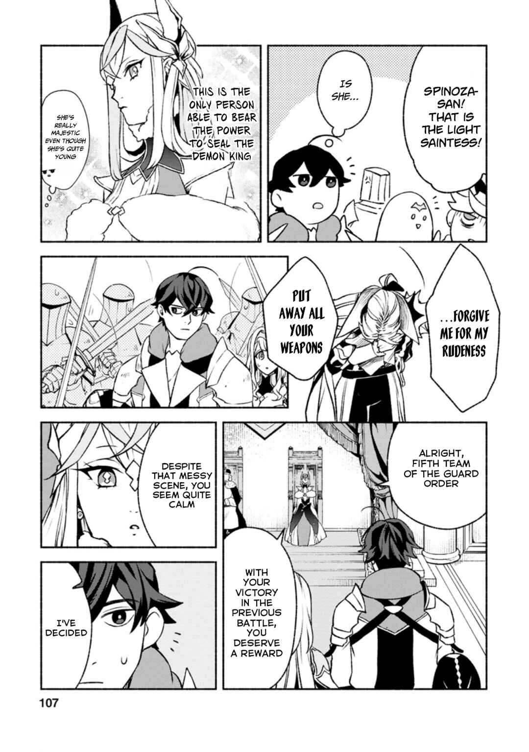 Page 6 Chapter 14.2 Sono Monban, Saikyou Nitsuki ~Tsuihou Sareta Bougyo Ryoku 9999 no Senshi, Outo no Monban Toshite Musou Suru~