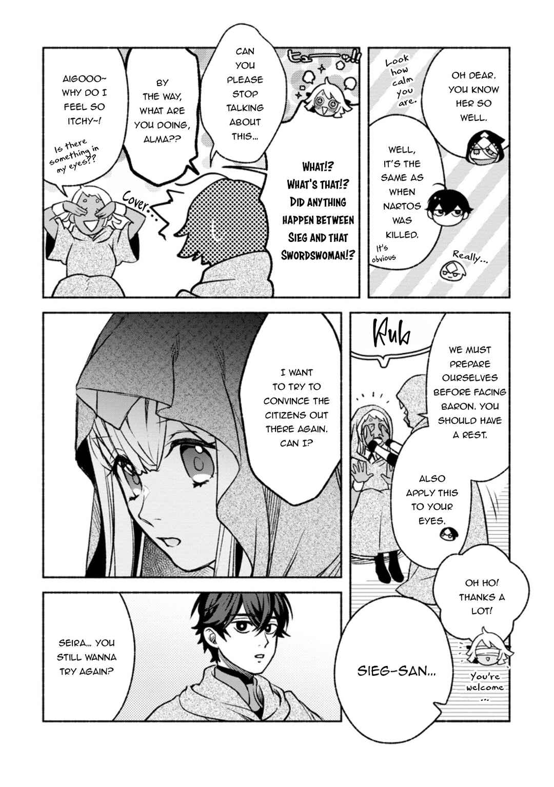 Page 4 Chapter 29 Sono Monban, Saikyou Nitsuki ~Tsuihou Sareta Bougyo Ryoku 9999 no Senshi, Outo no Monban Toshite Musou Suru~