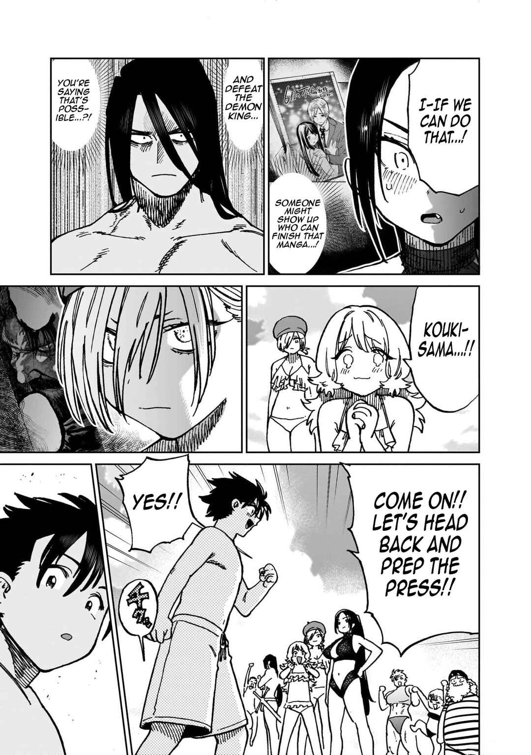 Page 37 Chapter 10 Isekai Henshuusha ~Manga de Sekai wo Suku Koto ni Narimashita~