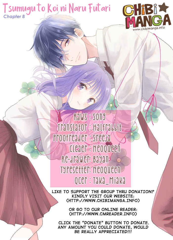 Page 1 Chapter 8 Tsumugu to Koi ni Naru Futari