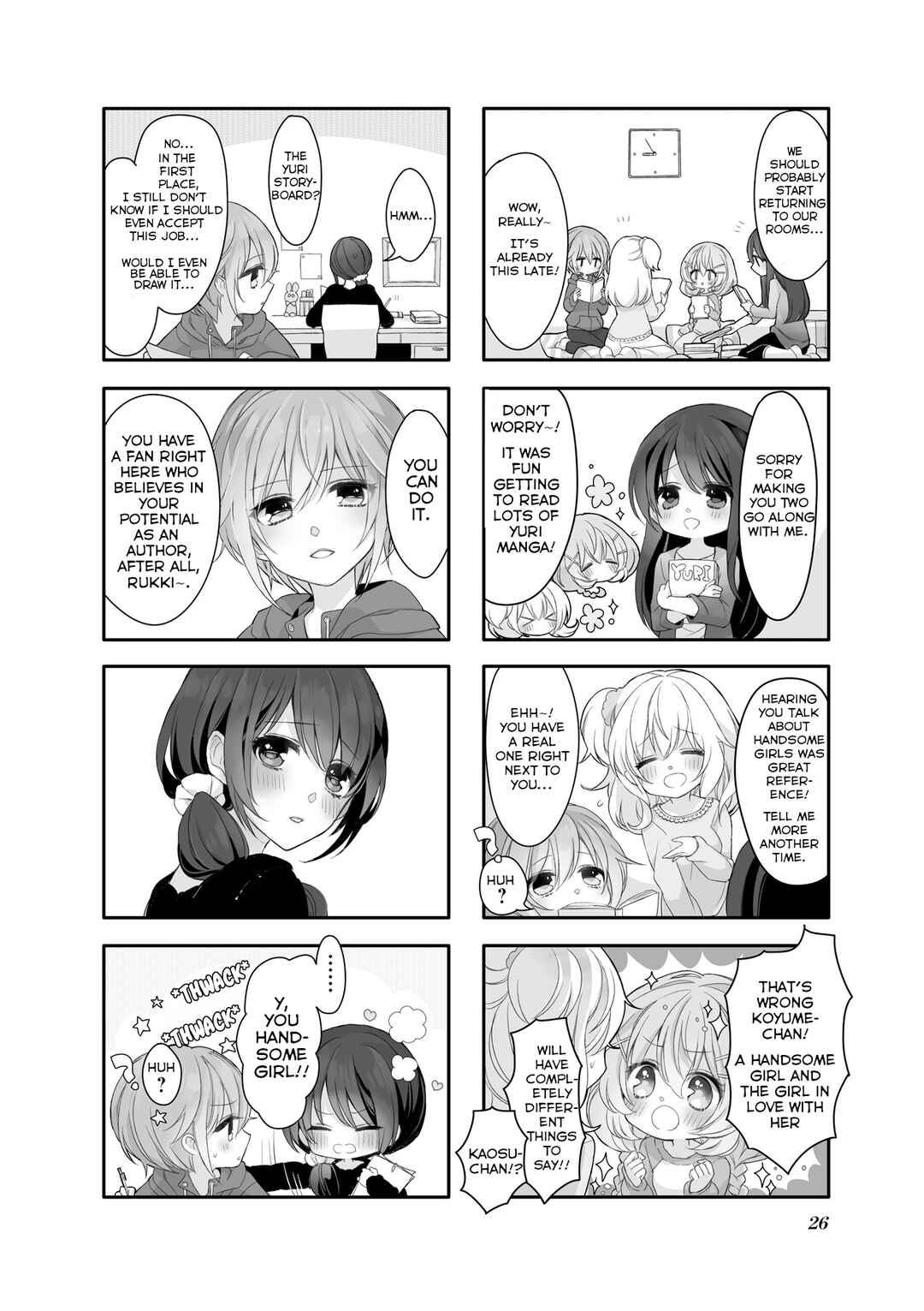 Page 4 Chapter 3 Comic-Girls Anthology Comic