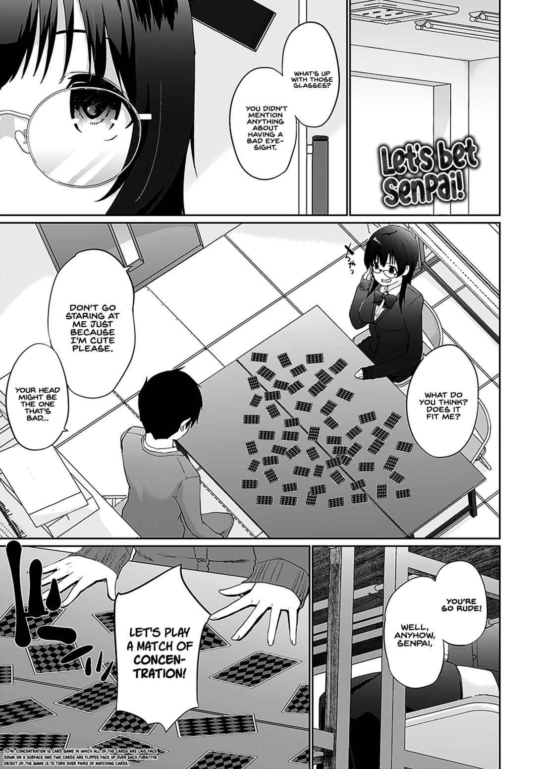 Page 1 Chapter 2 Ikimasho Senpai