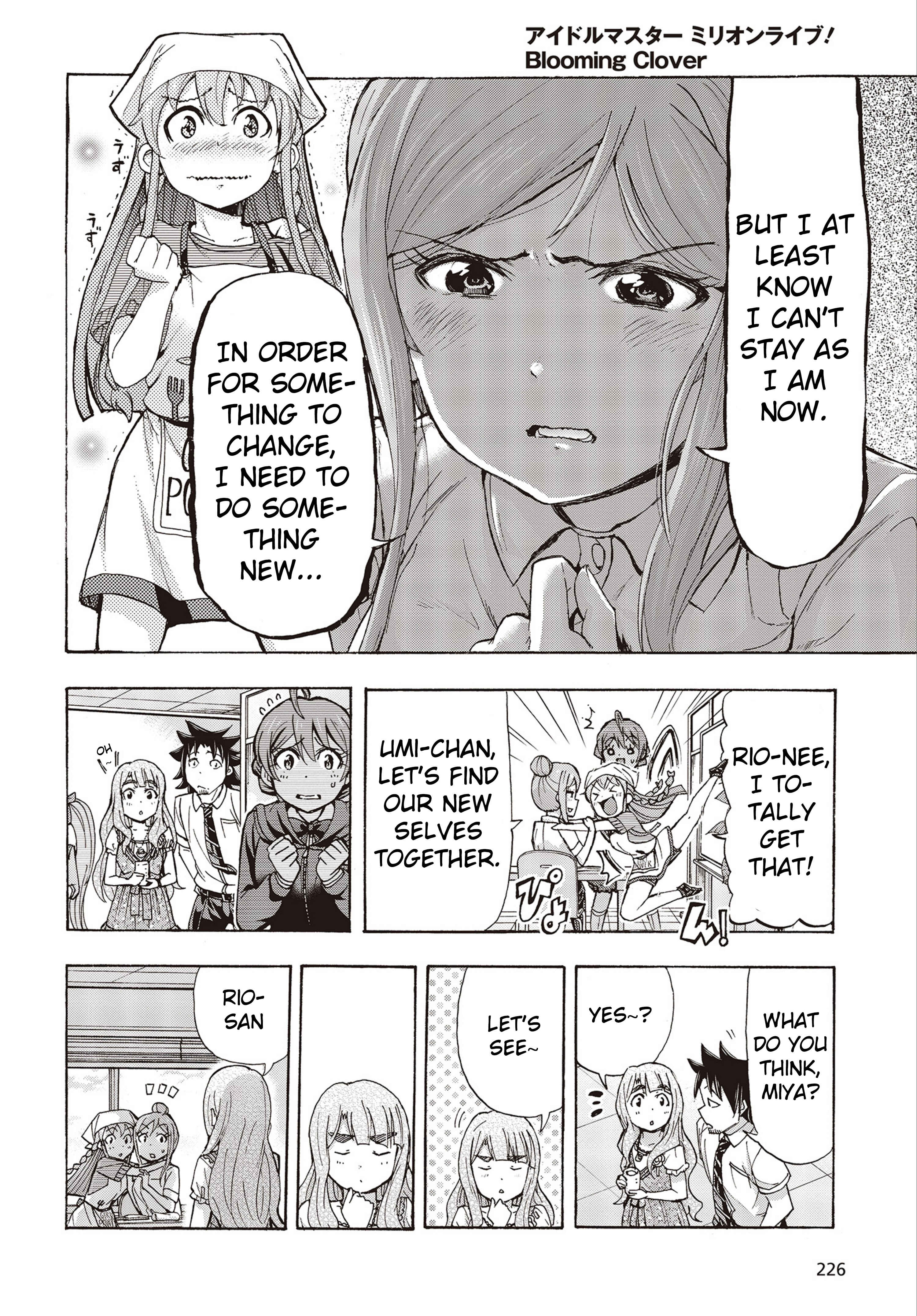 Page 14 Chapter 23 THE iDOLM@STER MILLION LIVE! Blooming Clover