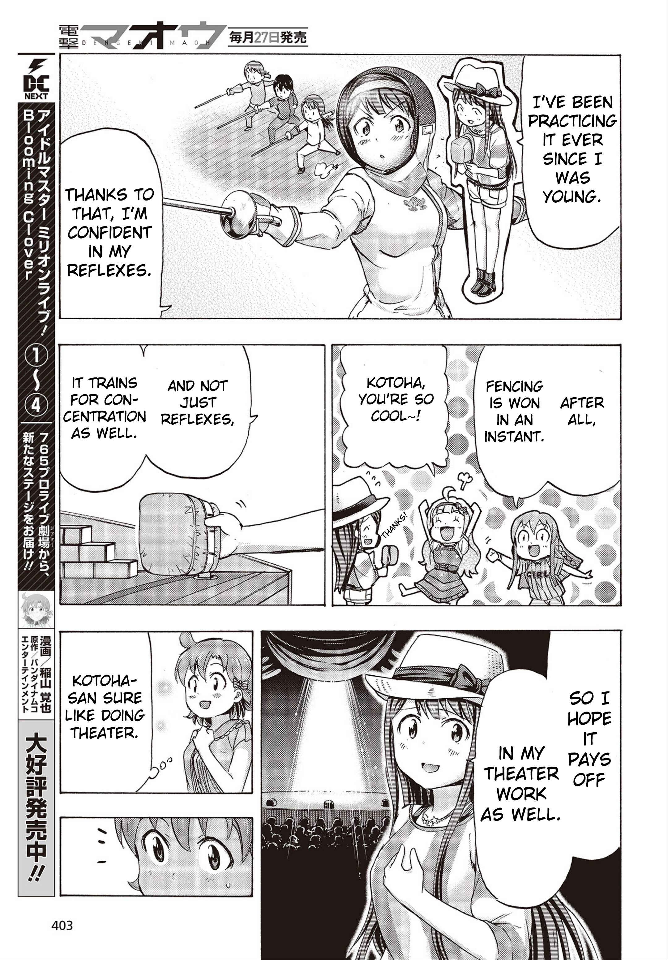 Page 9 Chapter 21 THE iDOLM@STER MILLION LIVE! Blooming Clover