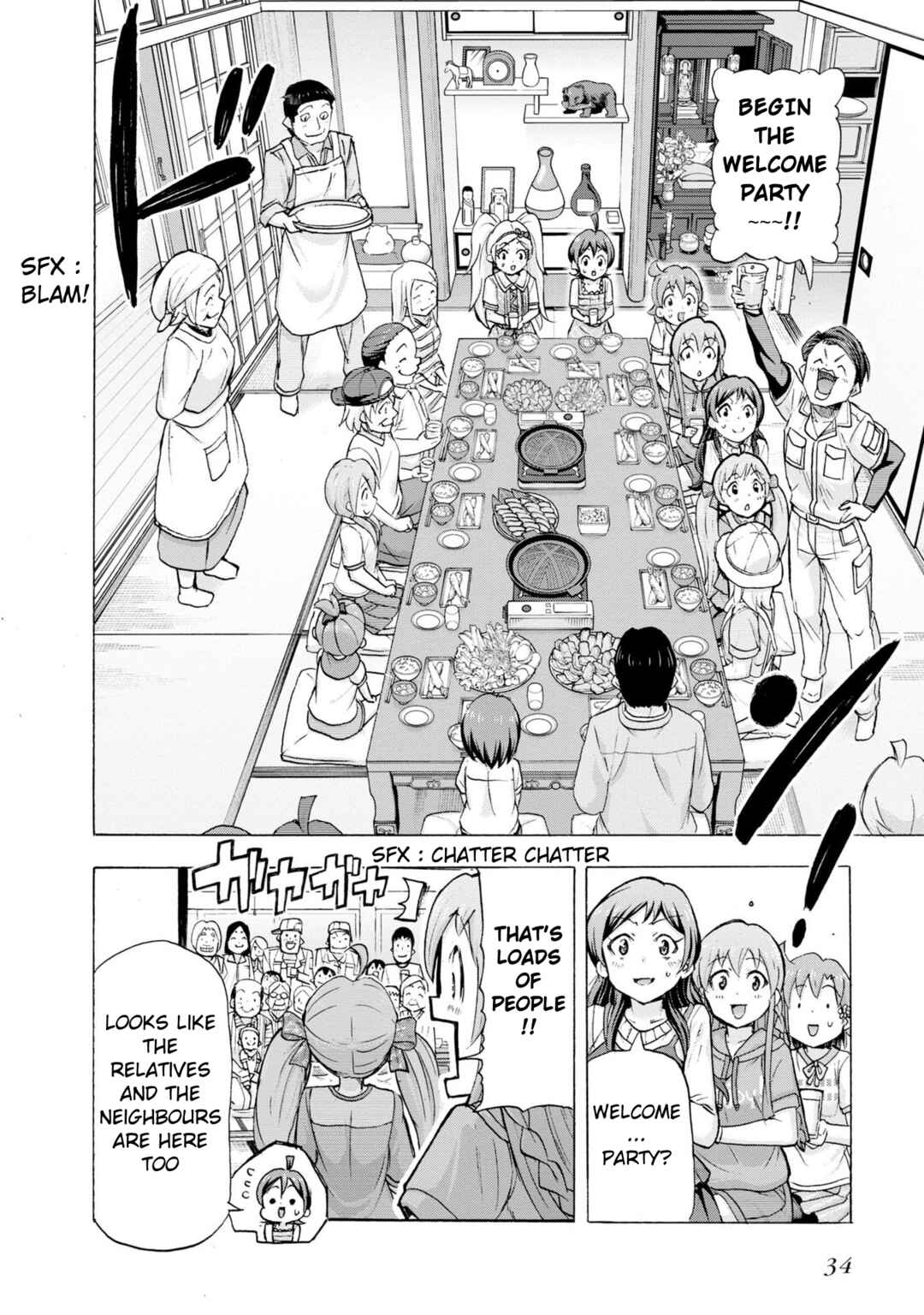 Page 34 Chapter 31 THE iDOLM@STER MILLION LIVE! Blooming Clover
