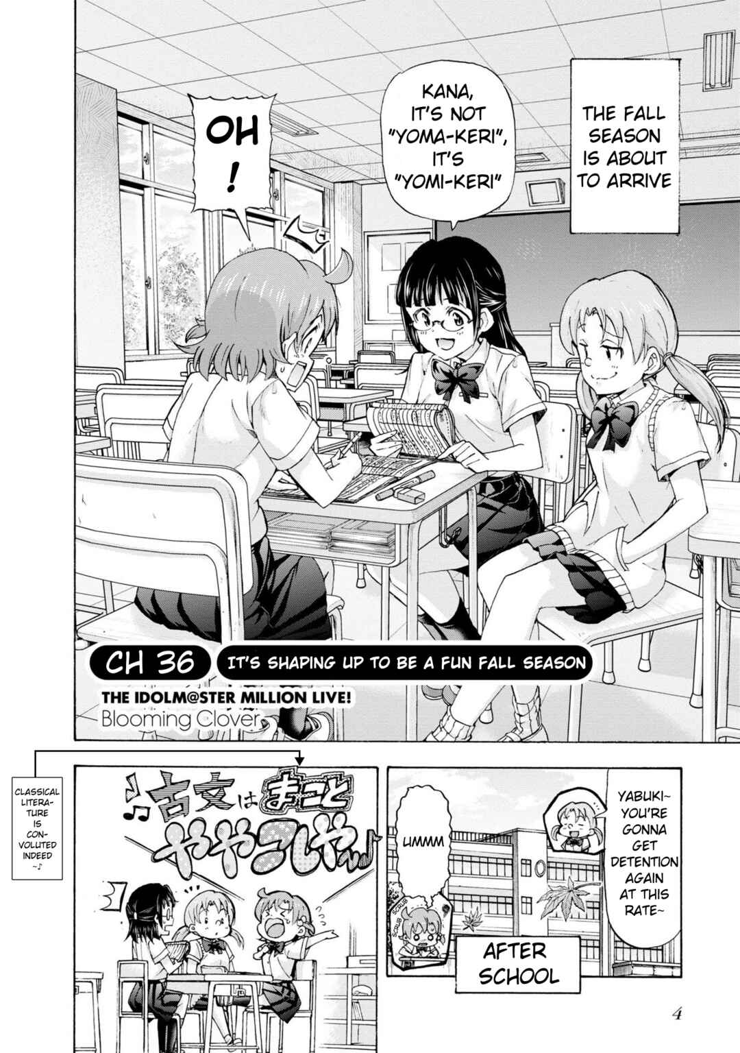 Page 2 Chapter 36 THE iDOLM@STER MILLION LIVE! Blooming Clover