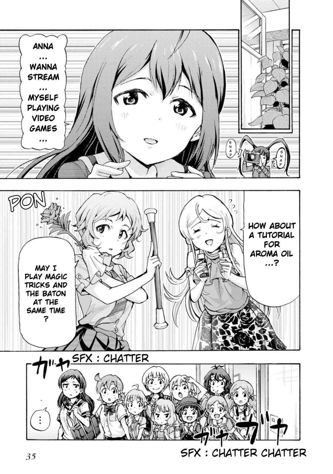 Page 33 Chapter 36 THE iDOLM@STER MILLION LIVE! Blooming Clover