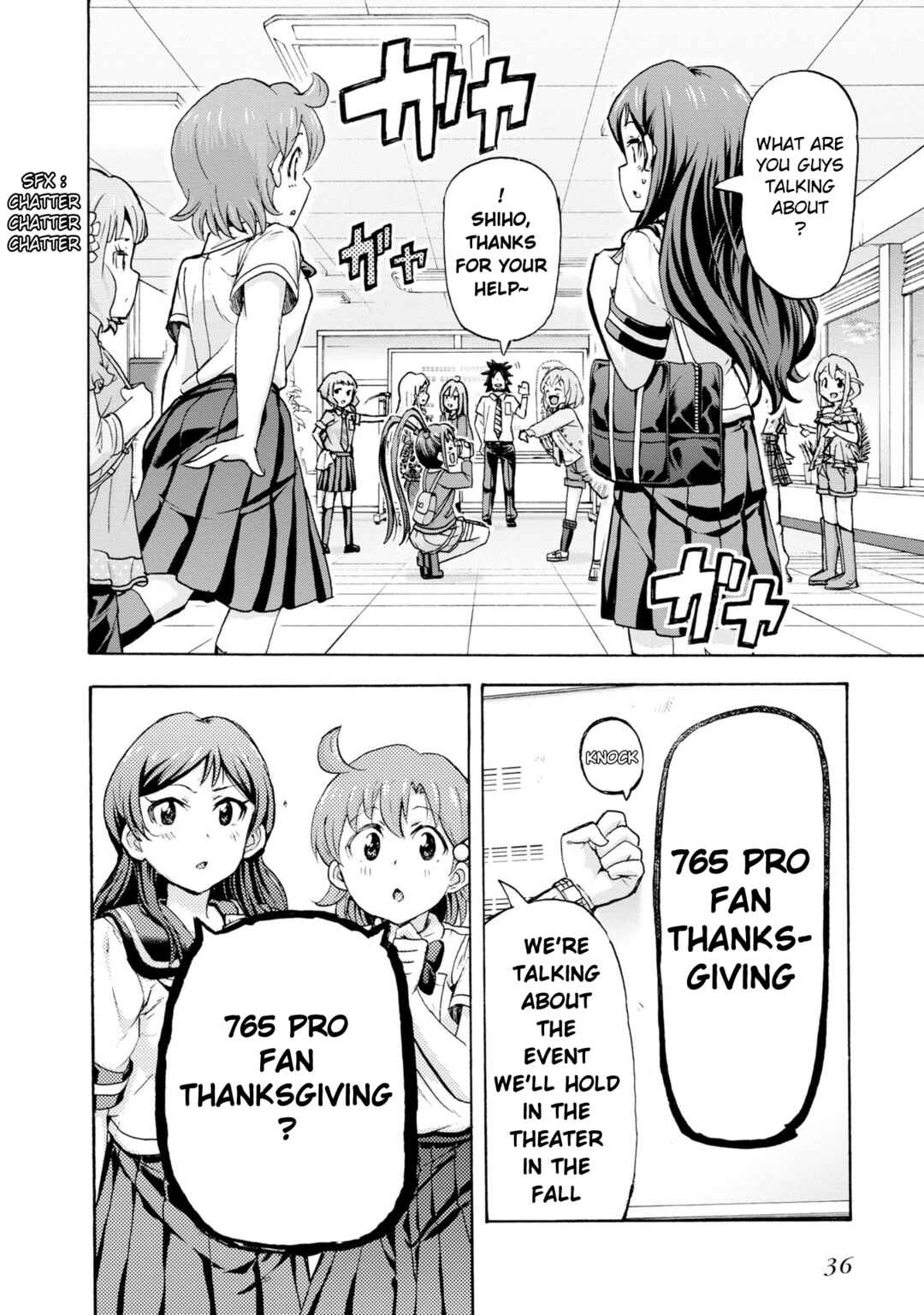 Page 34 Chapter 36 THE iDOLM@STER MILLION LIVE! Blooming Clover