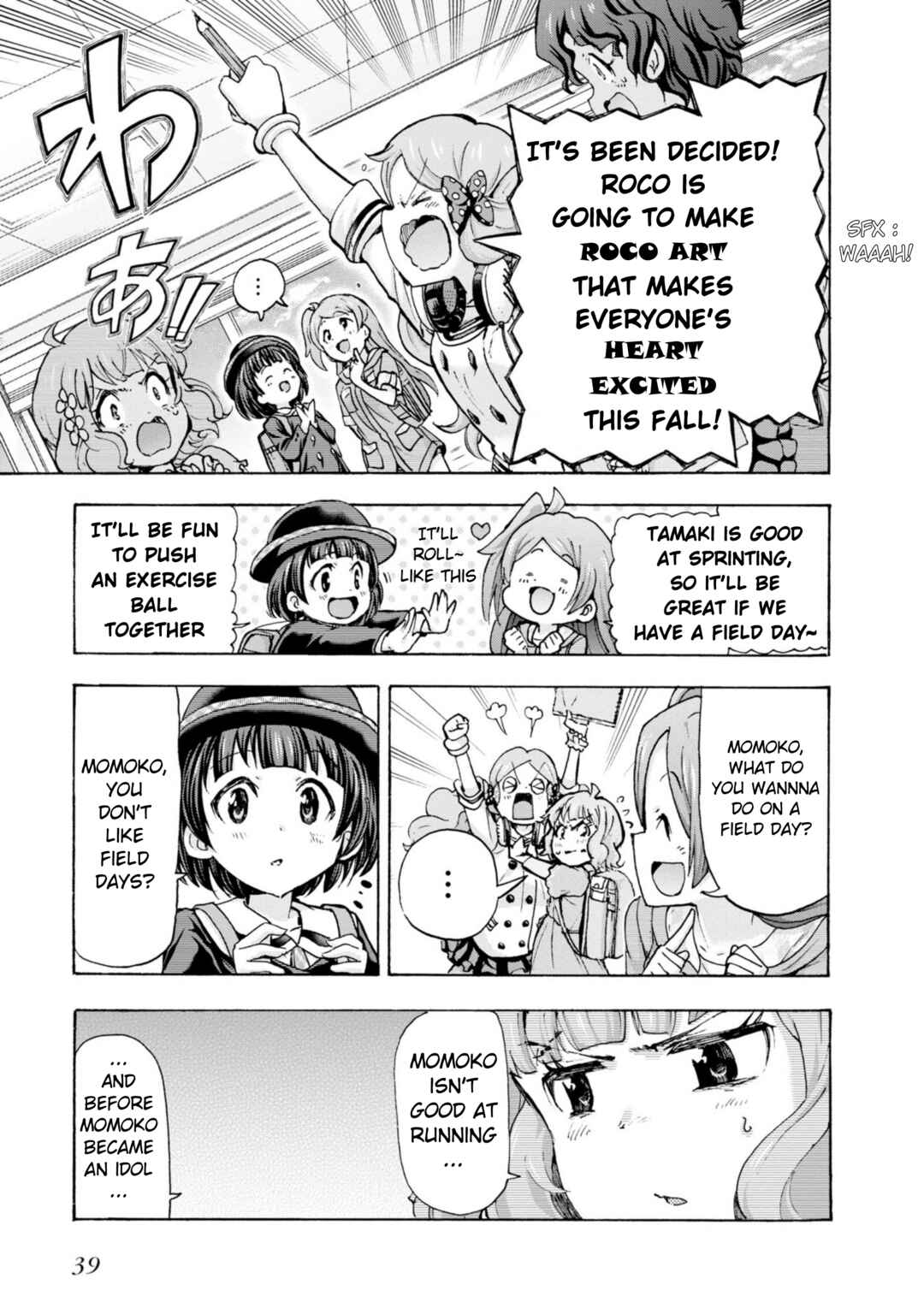 Page 37 Chapter 36 THE iDOLM@STER MILLION LIVE! Blooming Clover