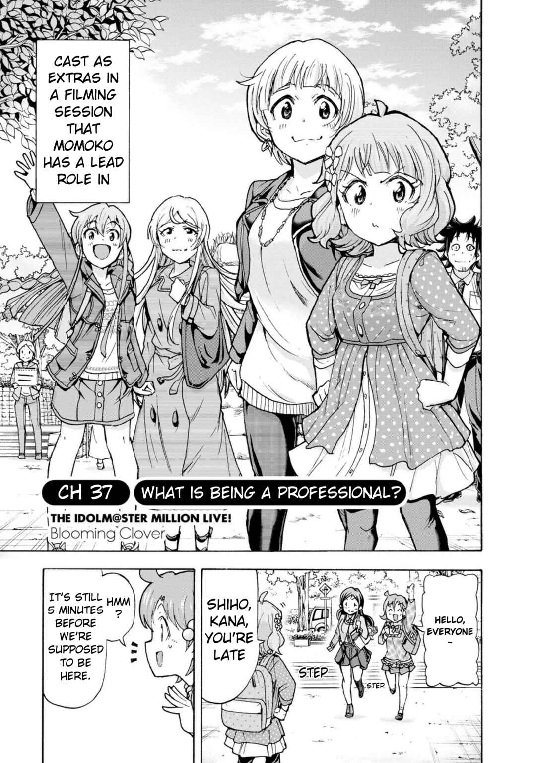 Page 3 Chapter 37 THE iDOLM@STER MILLION LIVE! Blooming Clover