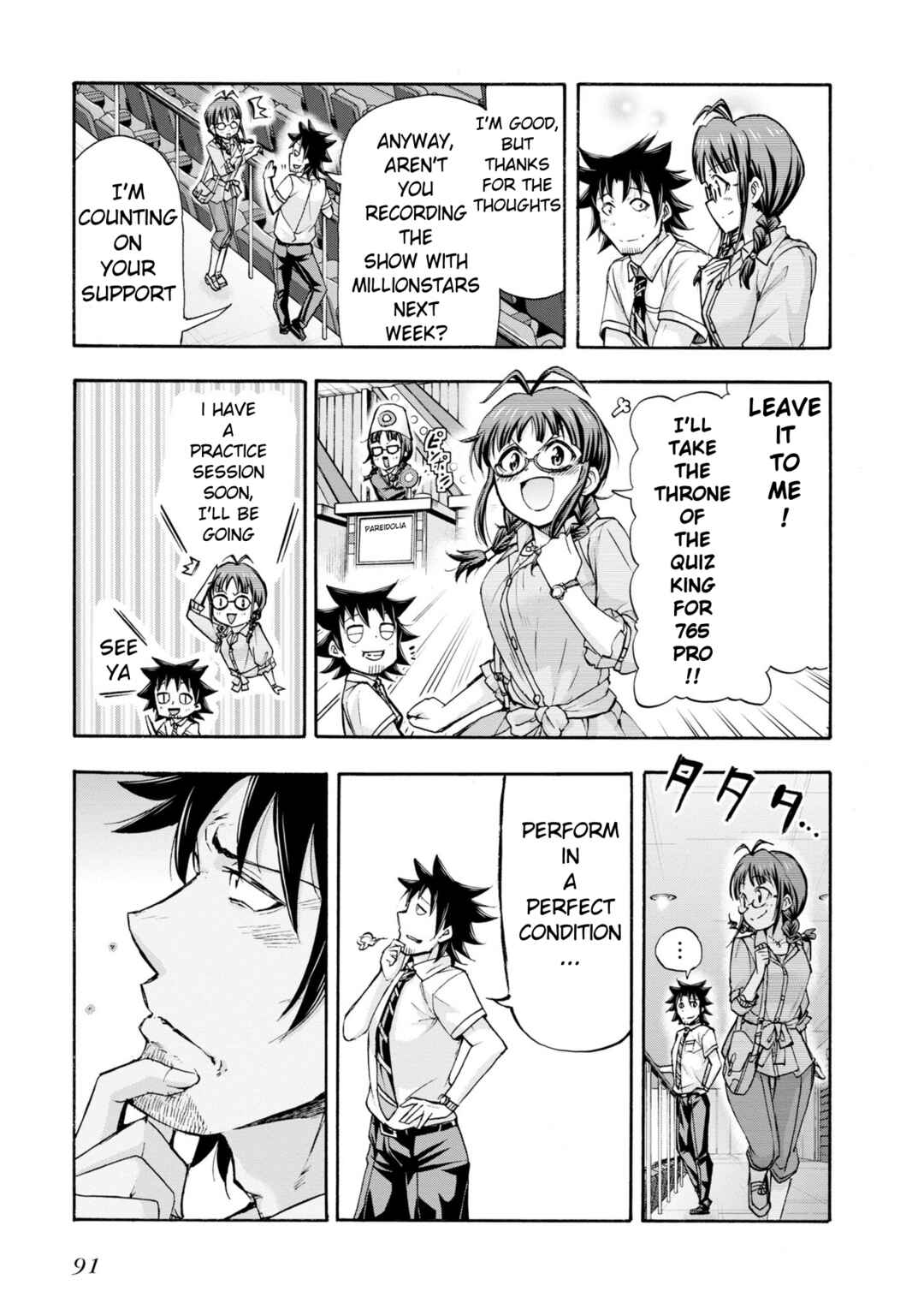 Page 37 Chapter 28 THE iDOLM@STER MILLION LIVE! Blooming Clover