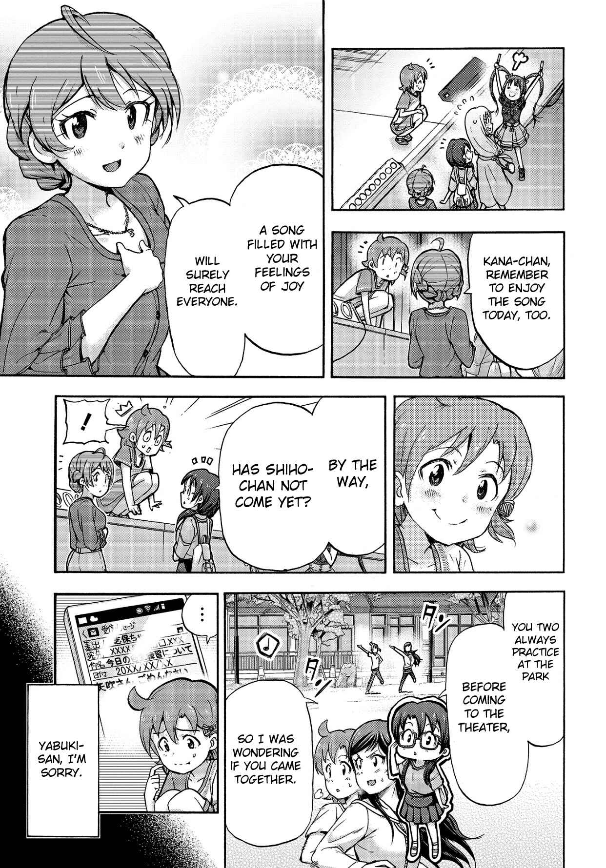Page 5 Chapter 12 THE iDOLM@STER MILLION LIVE! Blooming Clover