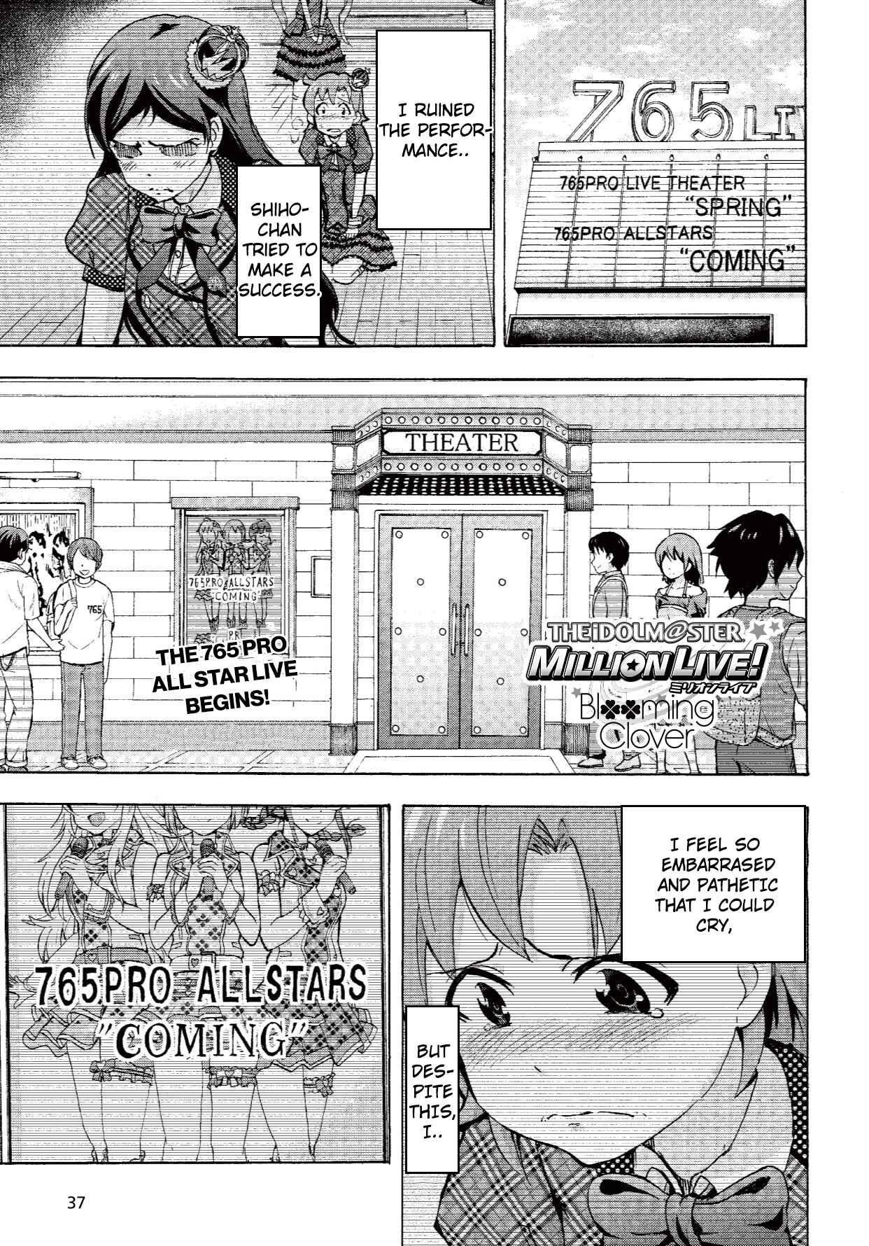 Page 1 Chapter 3 THE iDOLM@STER MILLION LIVE! Blooming Clover