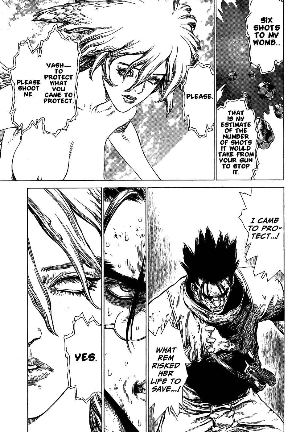 Page 16 Chapter 3 Trigun - Multiple Bullets