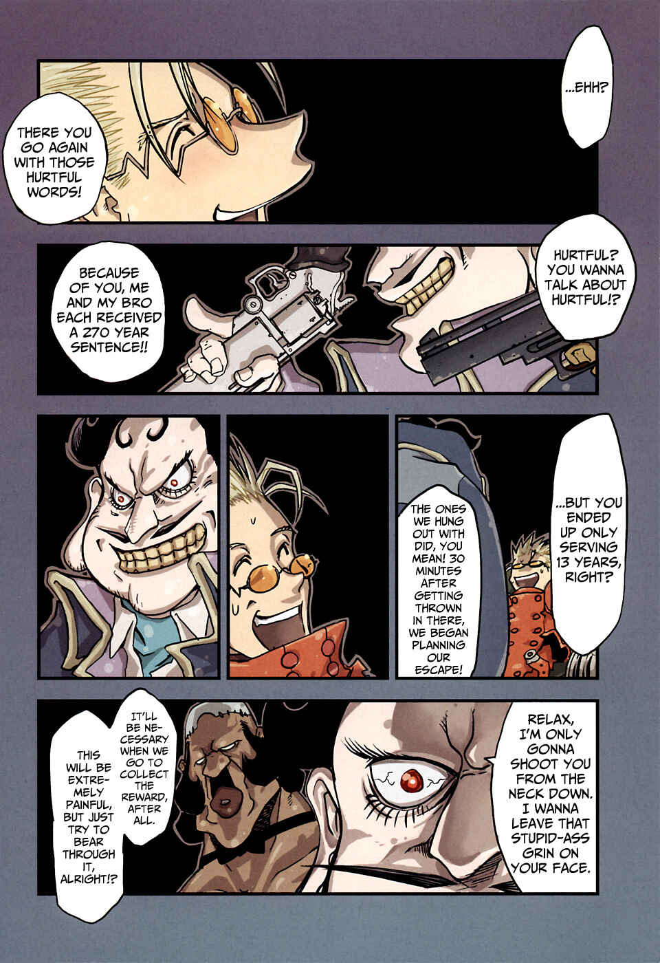 Page 4 Chapter 1 Trigun - Multiple Bullets