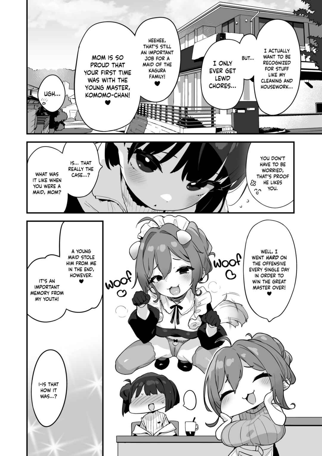 Page 12 Chapter Unknown_944e Komomo wa Goshujin-sama Senyou no Ryou Ana Nikubenki Loli♡Maid