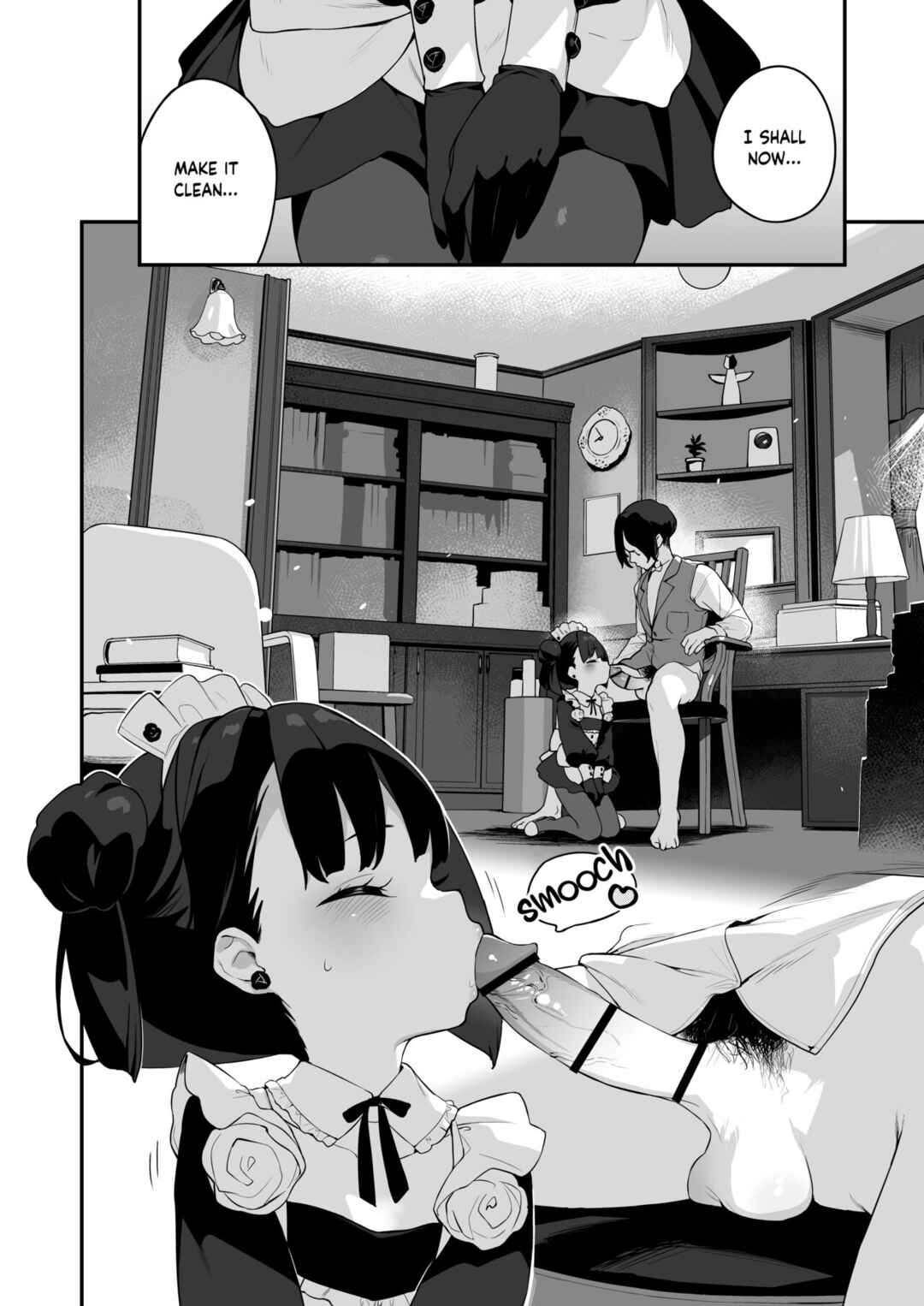 Page 4 Chapter Unknown_944e Komomo wa Goshujin-sama Senyou no Ryou Ana Nikubenki Loli♡Maid