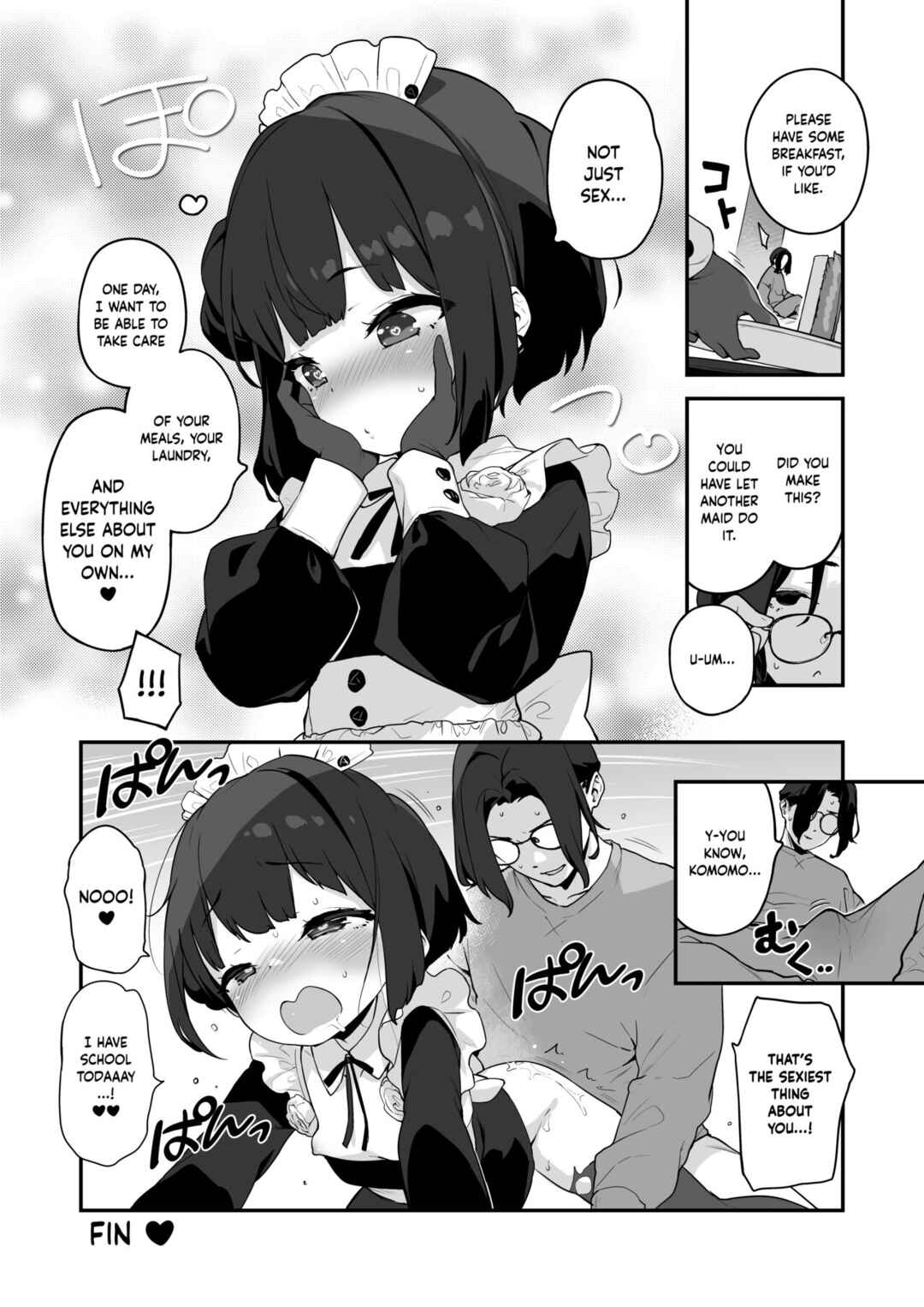 Page 56 Chapter Unknown_944e Komomo wa Goshujin-sama Senyou no Ryou Ana Nikubenki Loli♡Maid