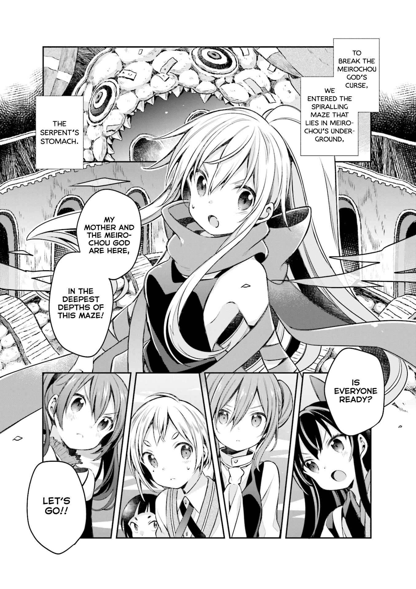 Page 1 Chapter 58 Urara Meirochou