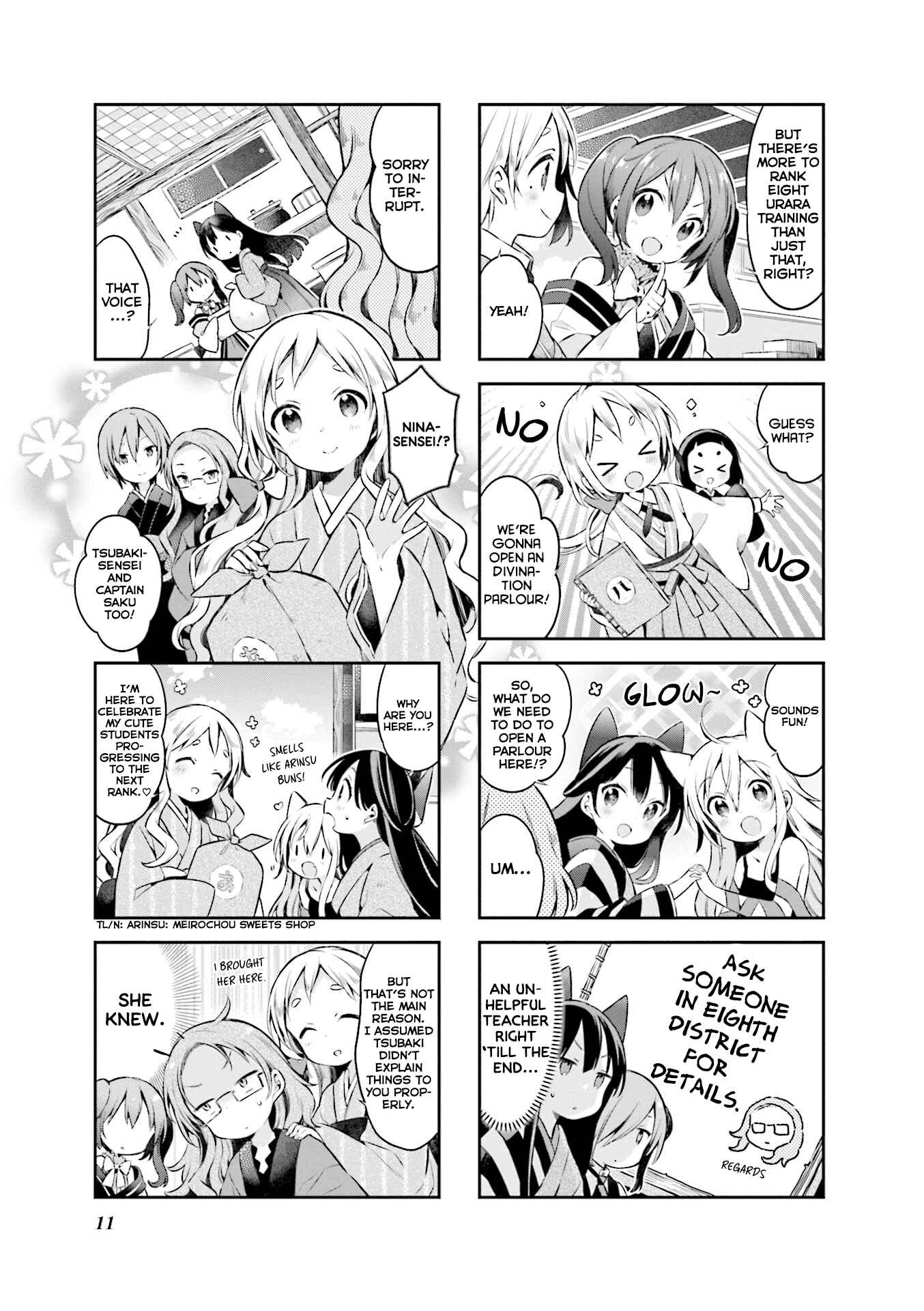 Page 13 Chapter 45 Urara Meirochou