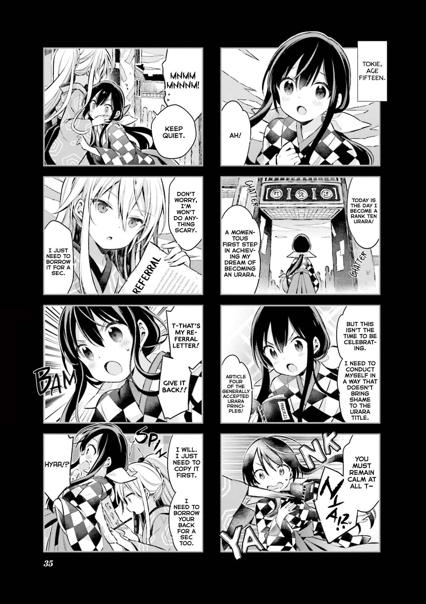 Page 3 Chapter 56 Urara Meirochou