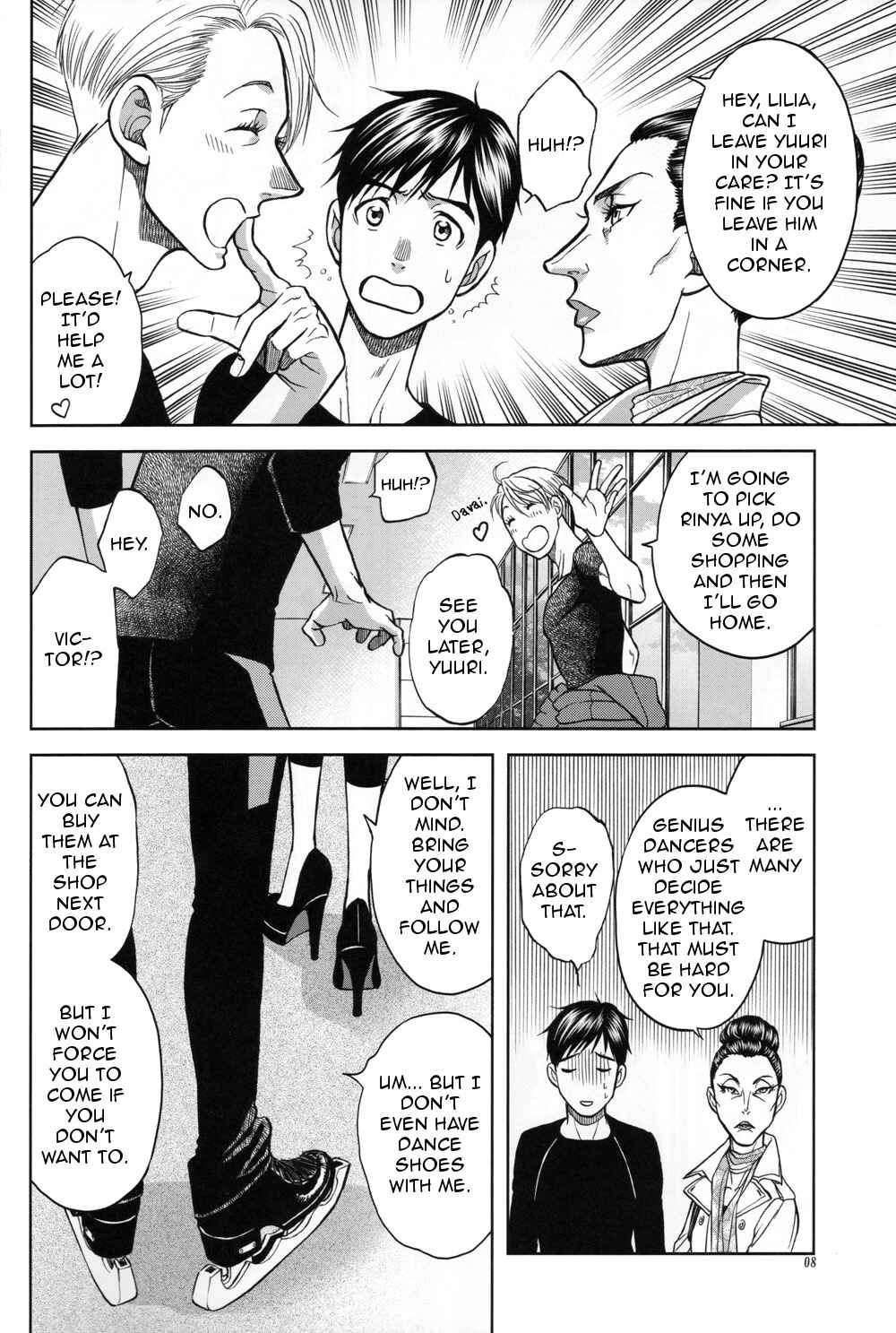 Page 7 Chapter Unknown_5f4e Yuri!!! on Ice - Heat (Doujinshi)