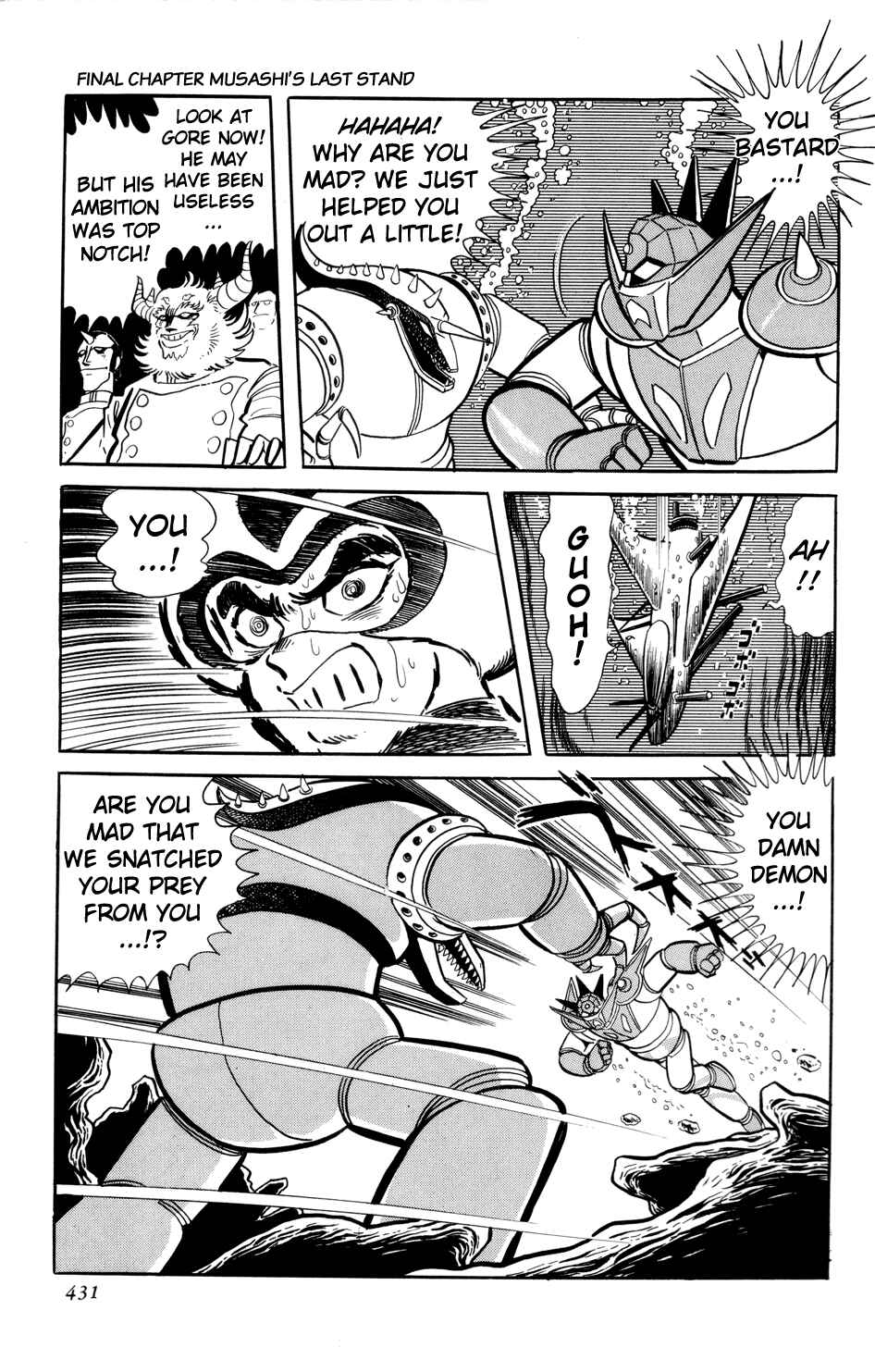 Page 70 Chapter 13 Getter Robo